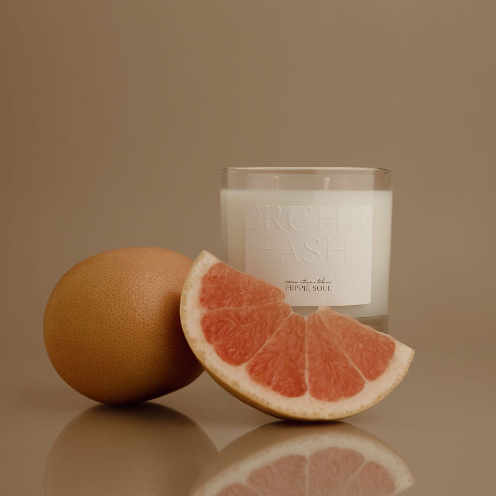 Orchid + Ash HIPPIE SOUL Natural Candle available in Joshua Tree at JT Trading Post