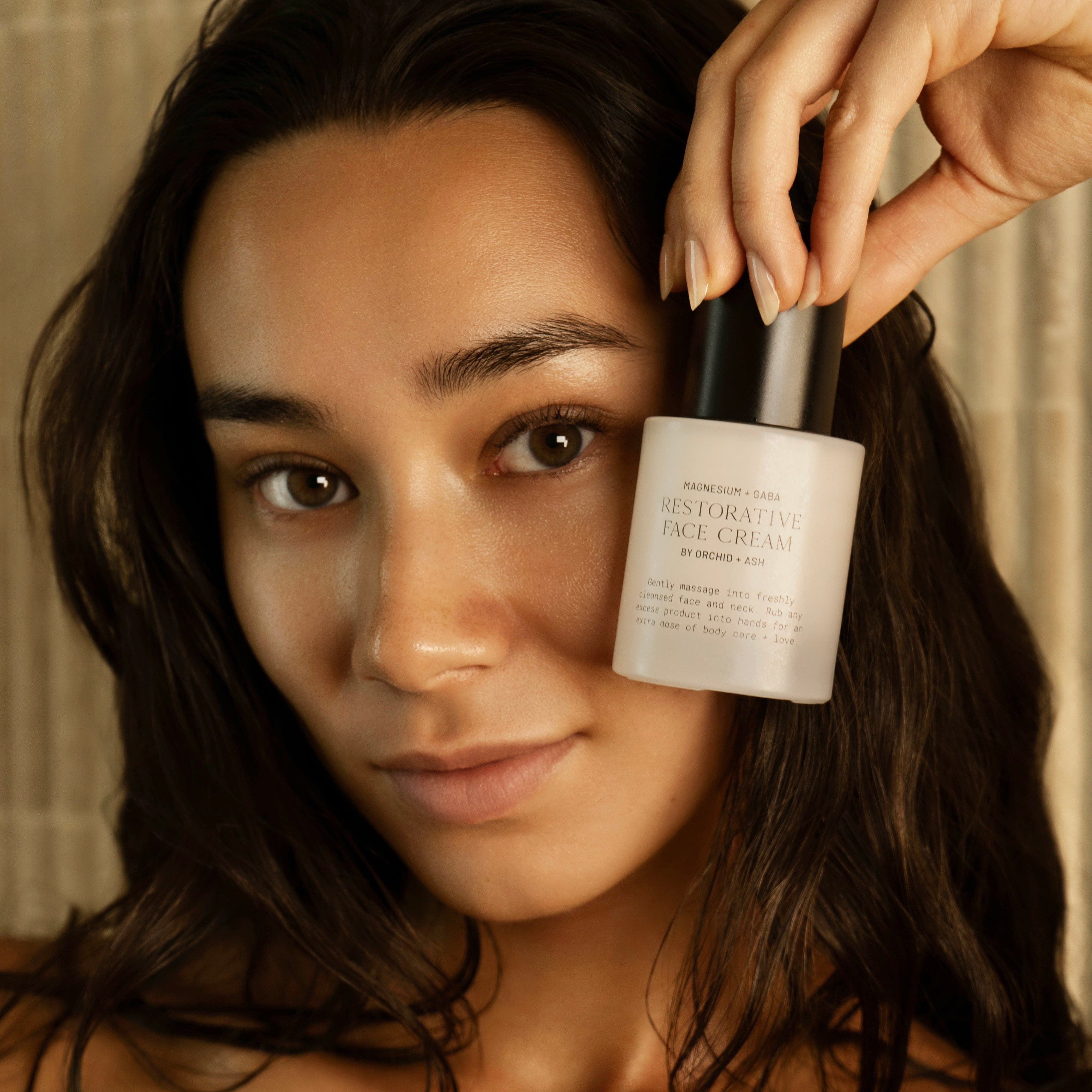 Orchid + Ash RESTORATIVE Face Cream | Barrier Repair Moisturizer available in Joshua Tree at JT Trading Post