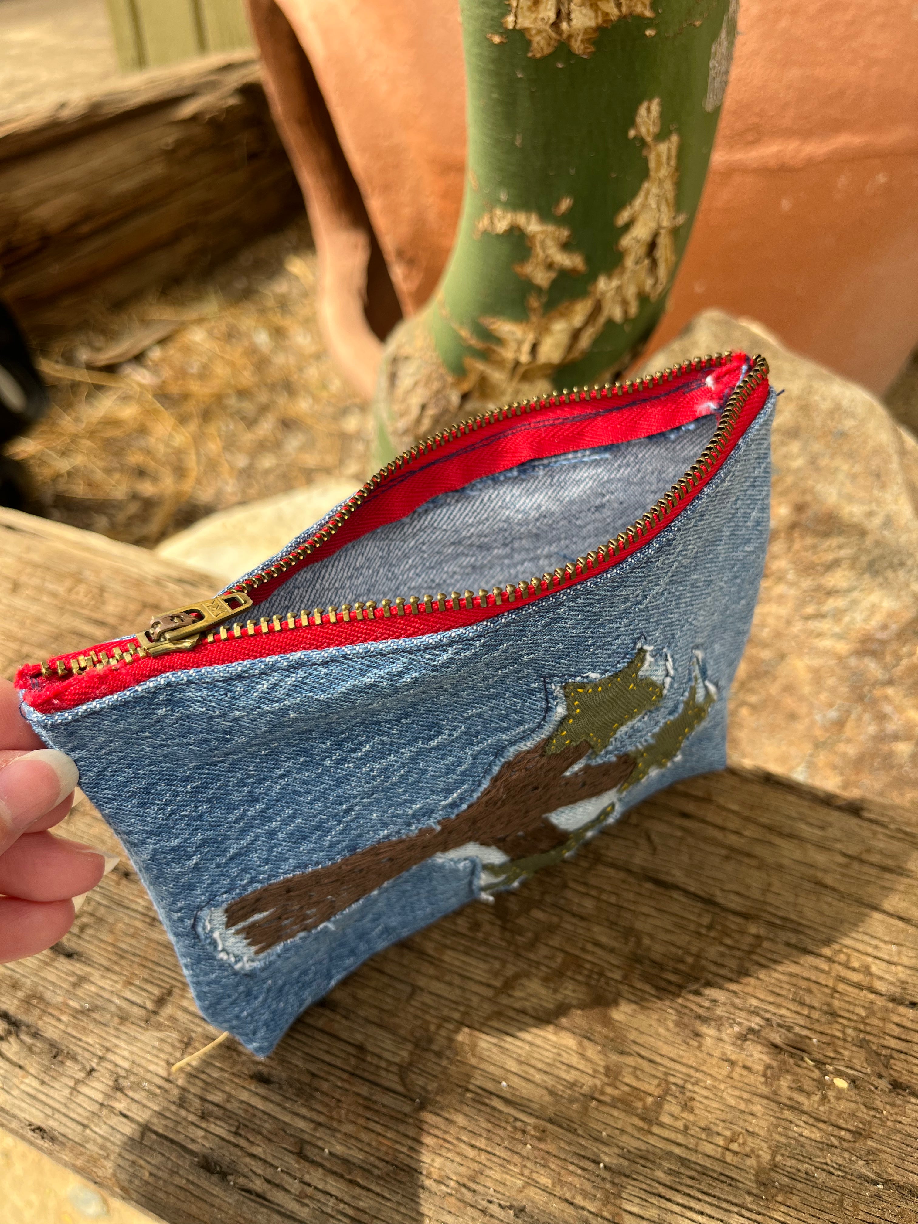 Pottery by Nayeli Joshua Tree Cloth Pouch available in Joshua Tree at JT Trading Post