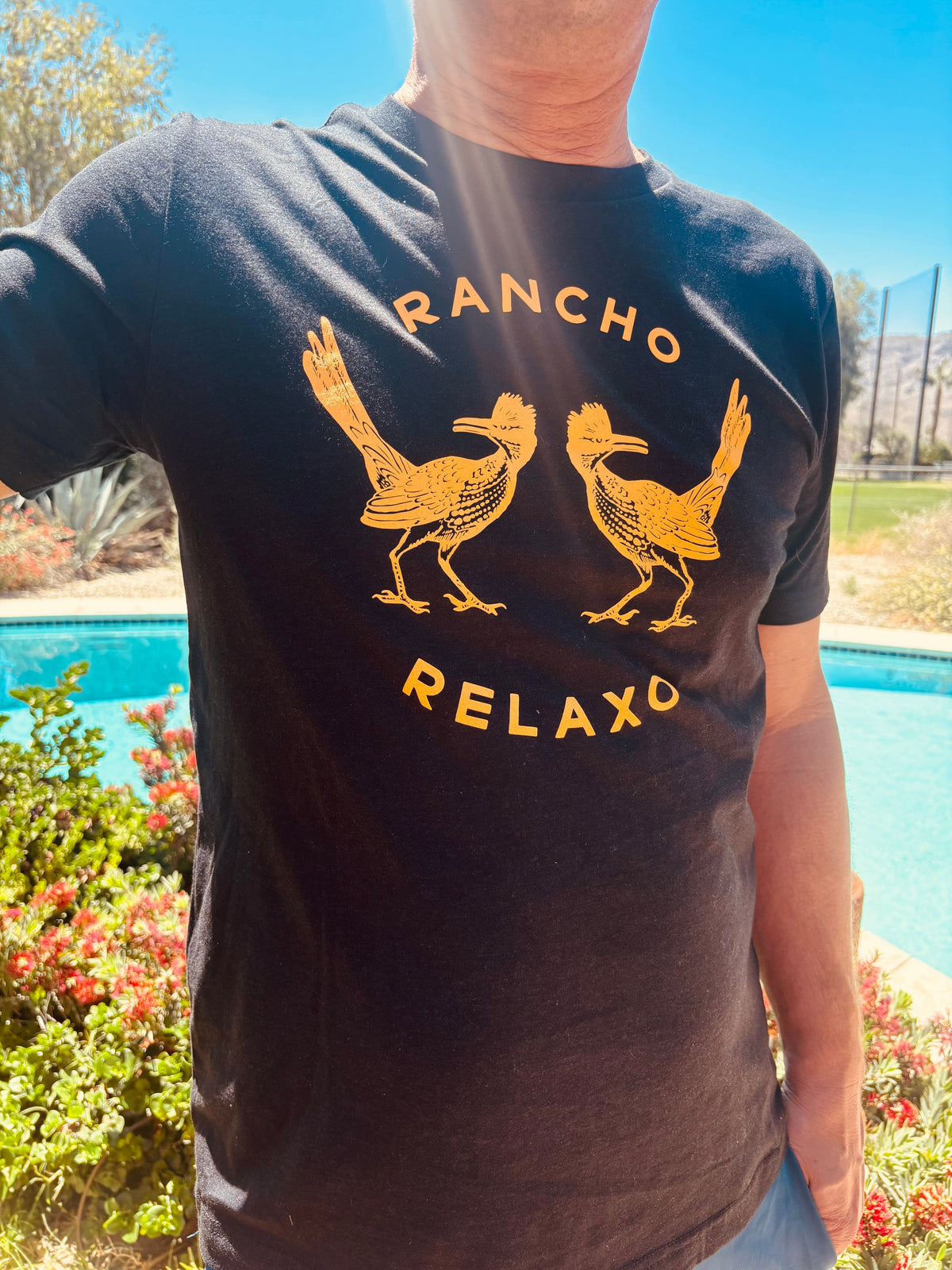 Rancho Relaxo Mens OG Logo Tee available in Joshua Tree at JT Trading Post