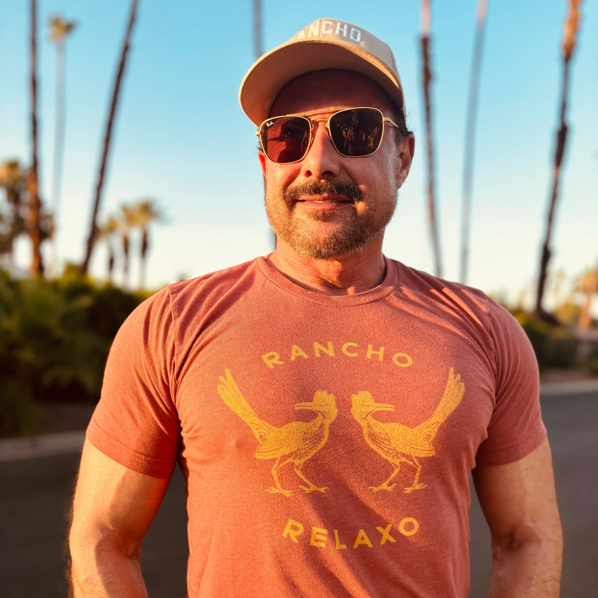 Rancho Relaxo Mens OG Logo Tee available in Joshua Tree at JT Trading Post