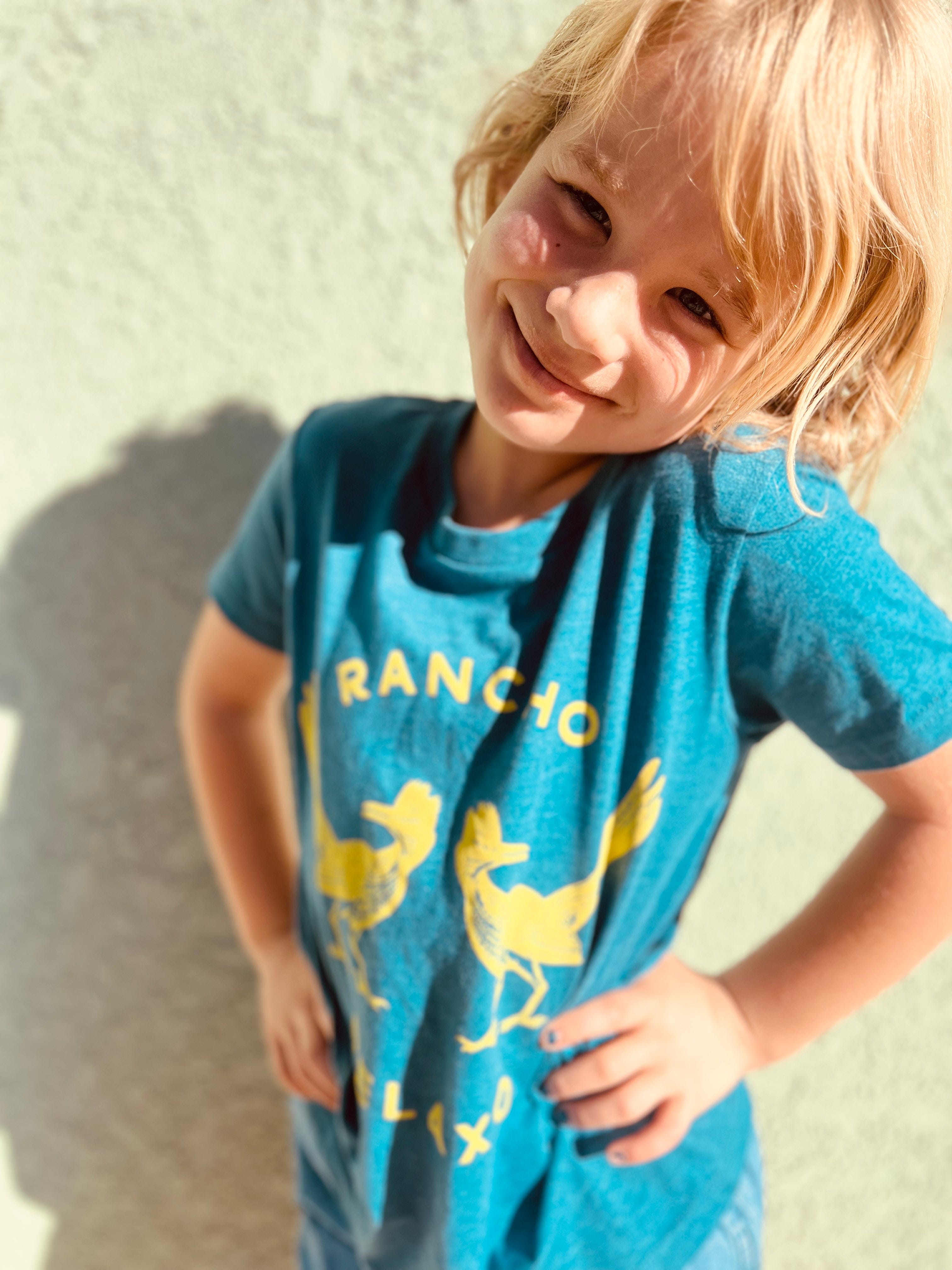 Rancho Relaxo Youth tee available in Joshua Tree at JT Trading Post
