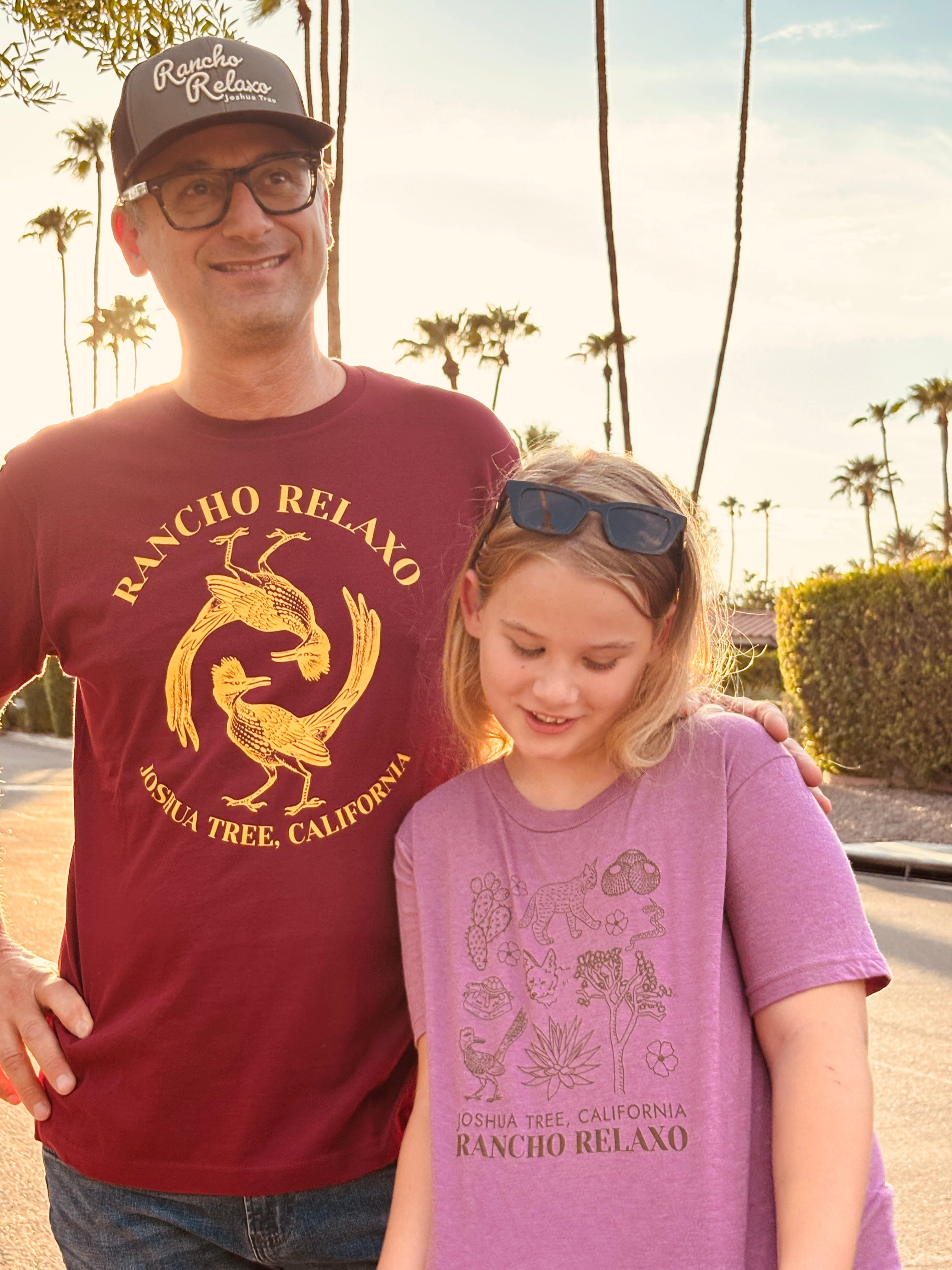 Rancho Relaxo JT, CA Junior Field Guide Tee available in Joshua Tree at JT Trading Post