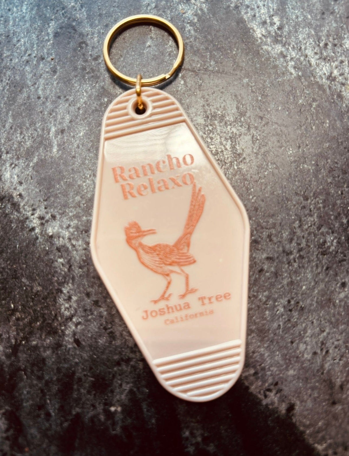 JT, CA Vintage Motel Keychain