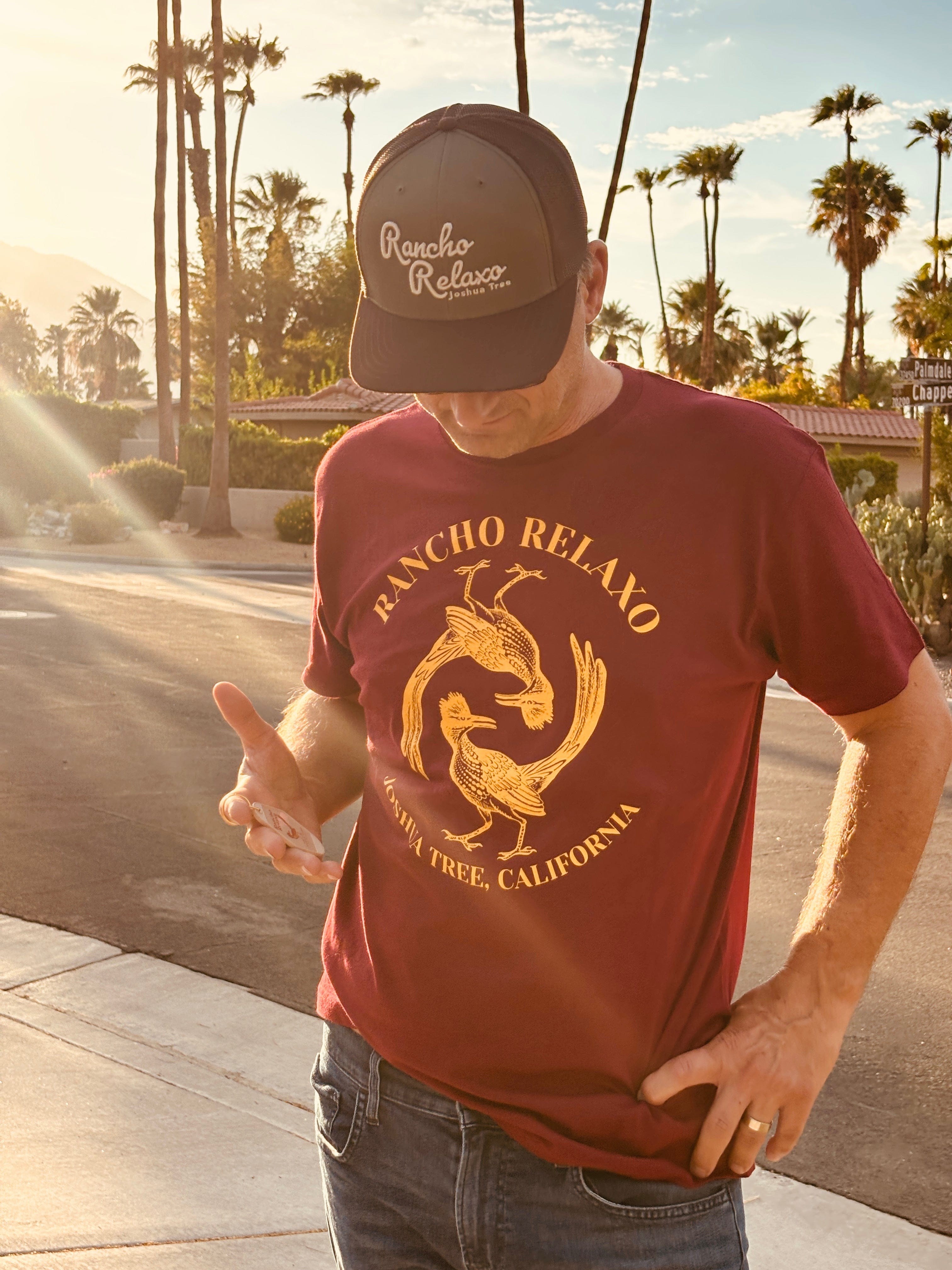 Rancho Relaxo JT, CA Yin Yang Tee available in Joshua Tree at JT Trading Post