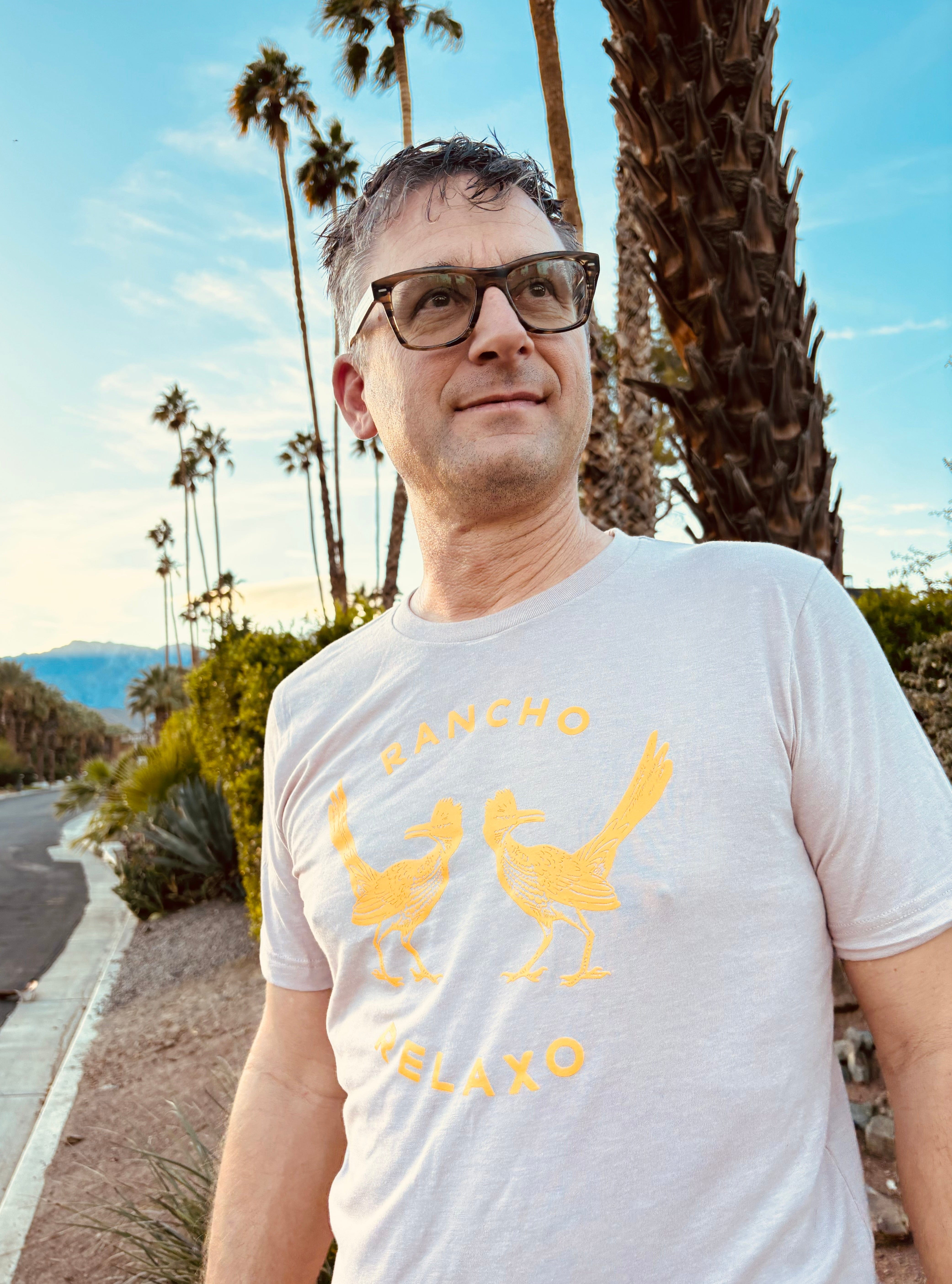 Rancho Relaxo Mens OG Logo Tee available in Joshua Tree at JT Trading Post