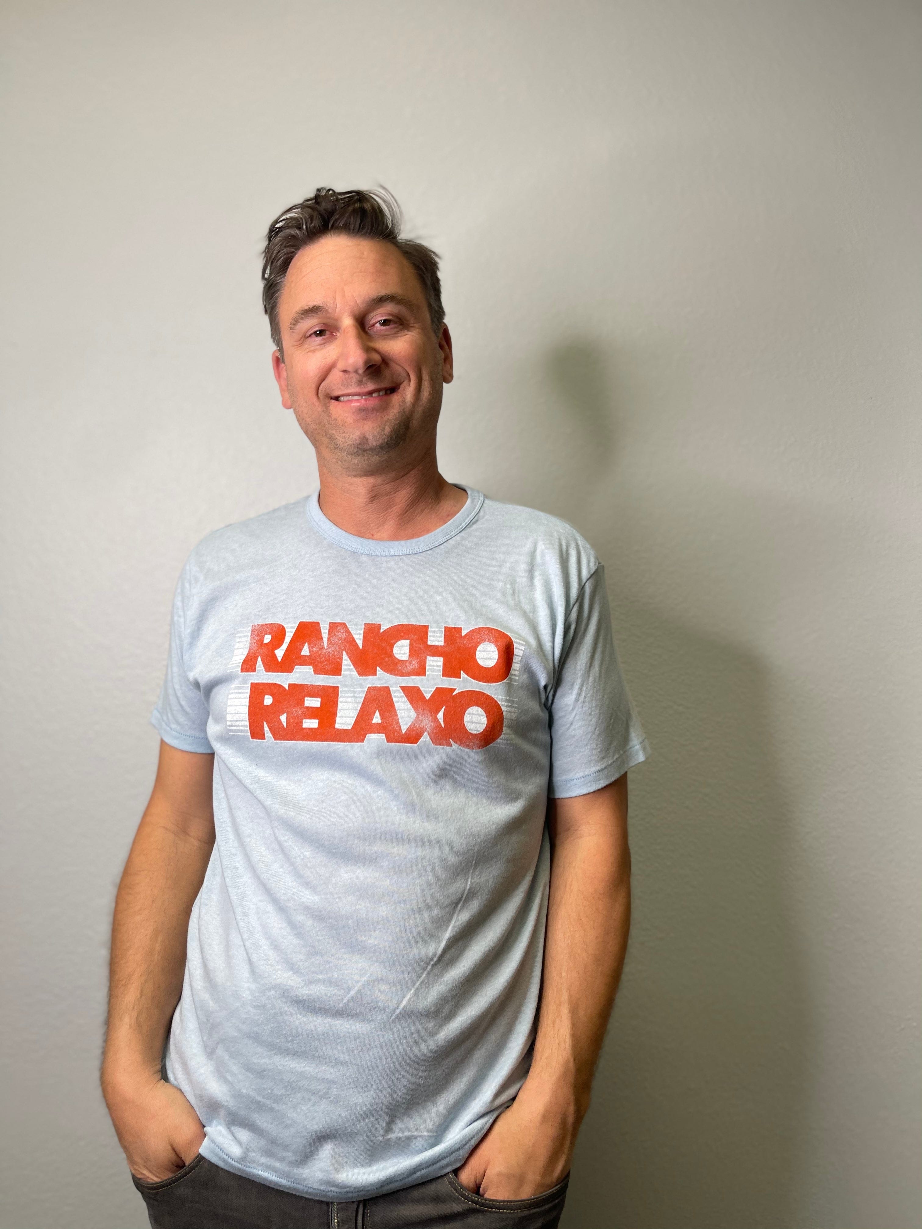 Rancho Relaxo Mens Retro 70s Keeper Tee available in Joshua Tree at JT Trading Post