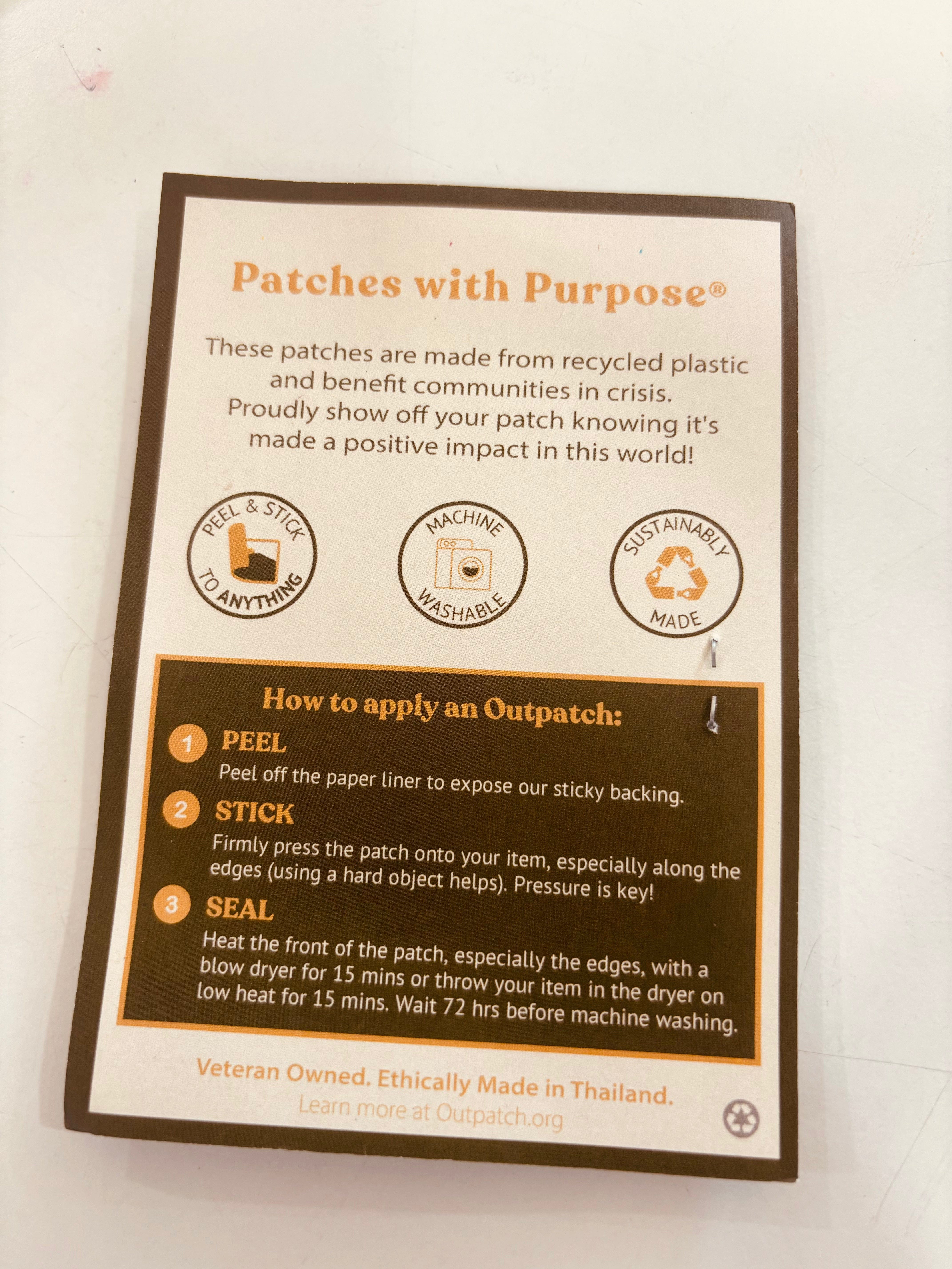 Rancho Relaxo Stick on Patch available in Joshua Tree at JT Trading Post