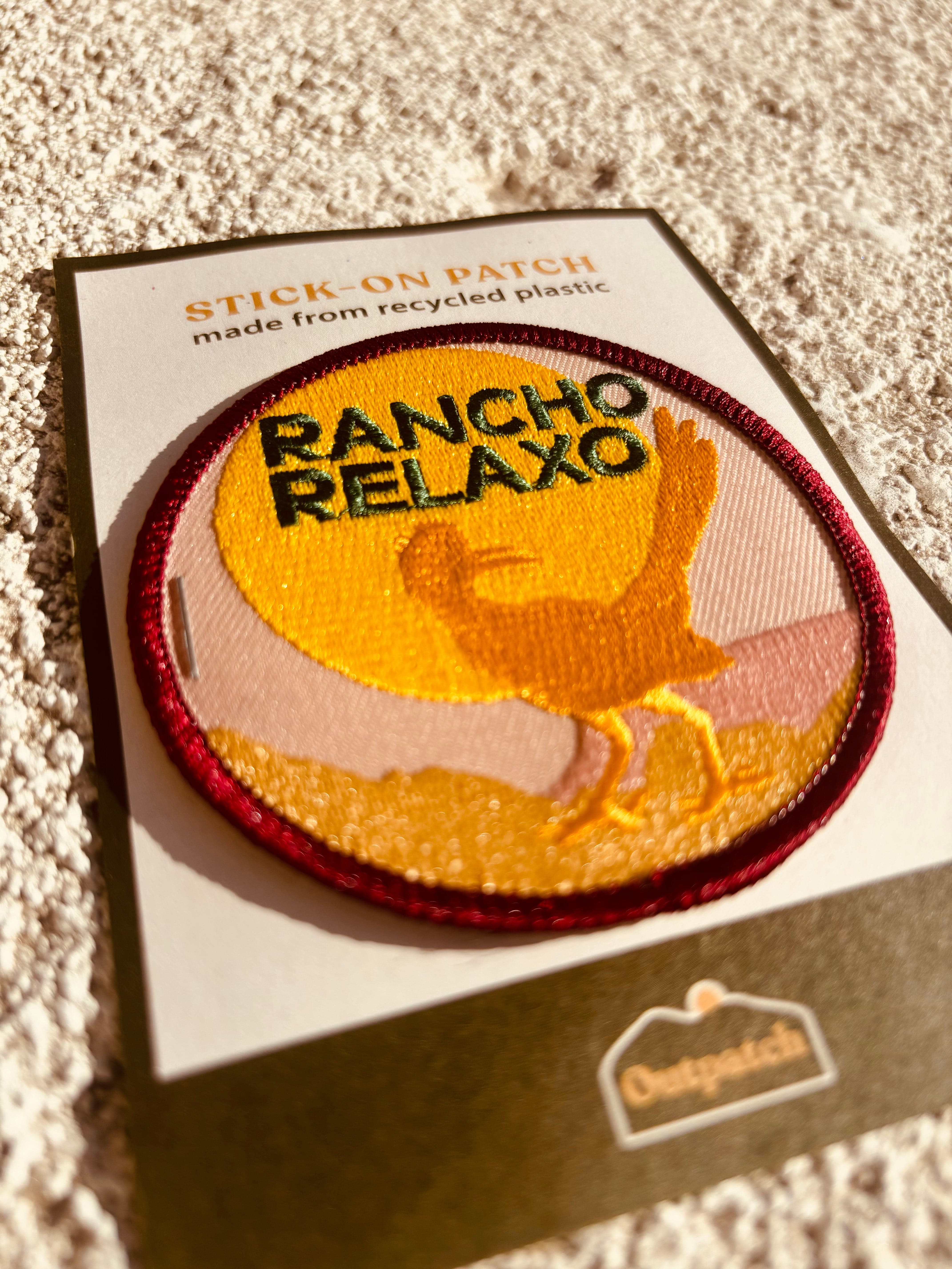 Rancho Relaxo Stick on Patch available in Joshua Tree at JT Trading Post