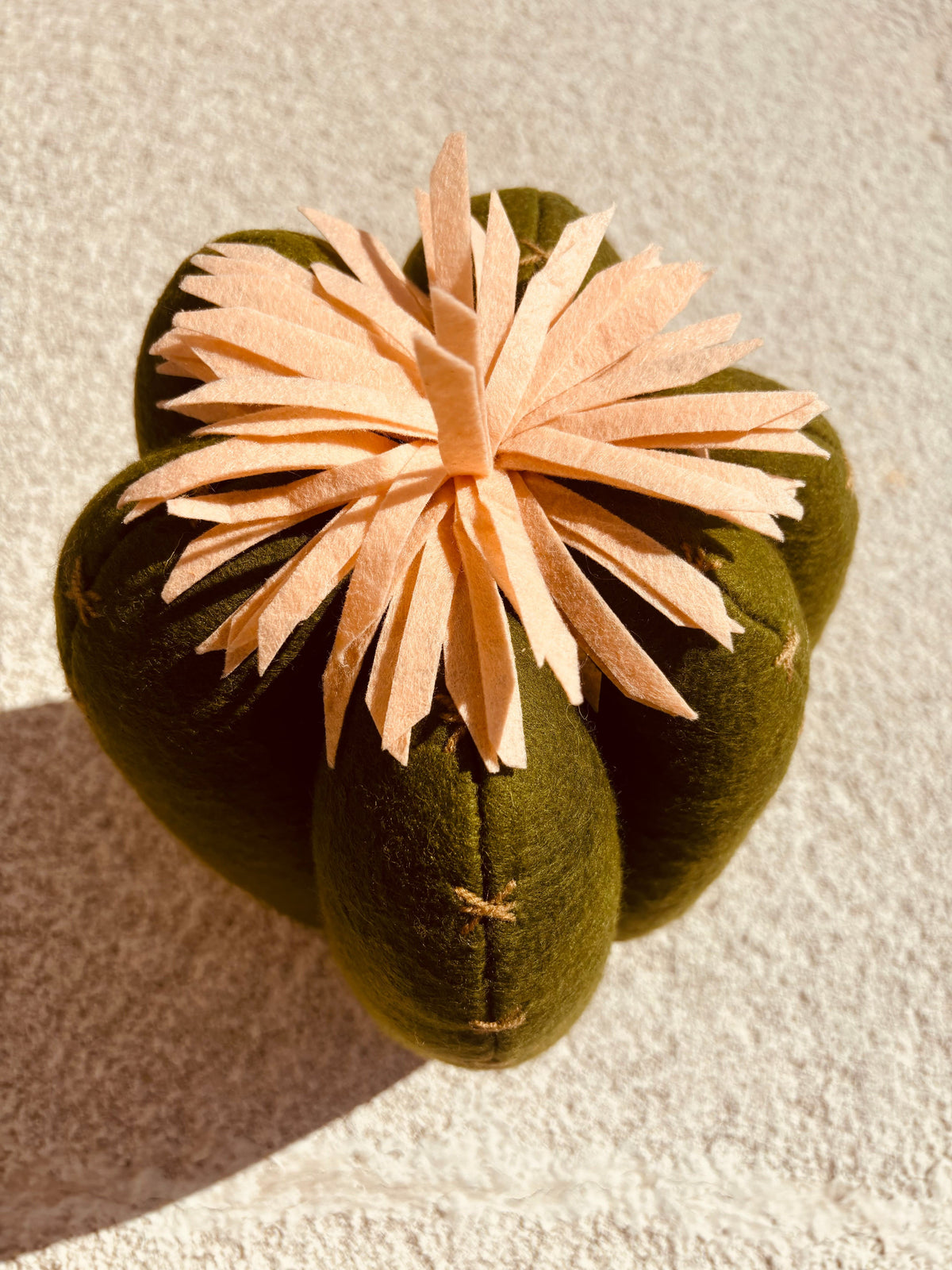 Rancho Relaxo Stuffed Cactus Pillow available in Joshua Tree at JT Trading Post