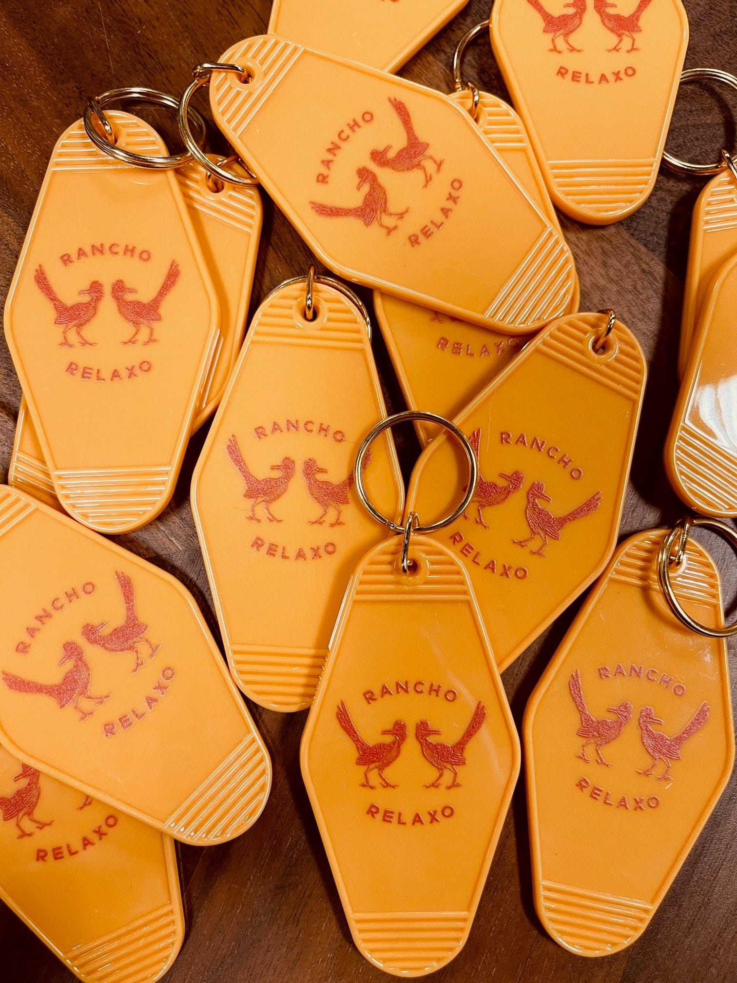 Rancho Relaxo Vintage Motel Keychain available in Joshua Tree at JT Trading Post