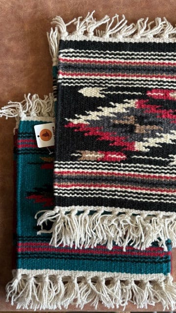 Red Raven Trading Co Wool Table Mat available in Joshua Tree at JT Trading Post