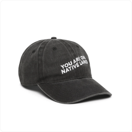 Red Raven Trading Co Native Land Cap available in Joshua Tree at JT Trading Post