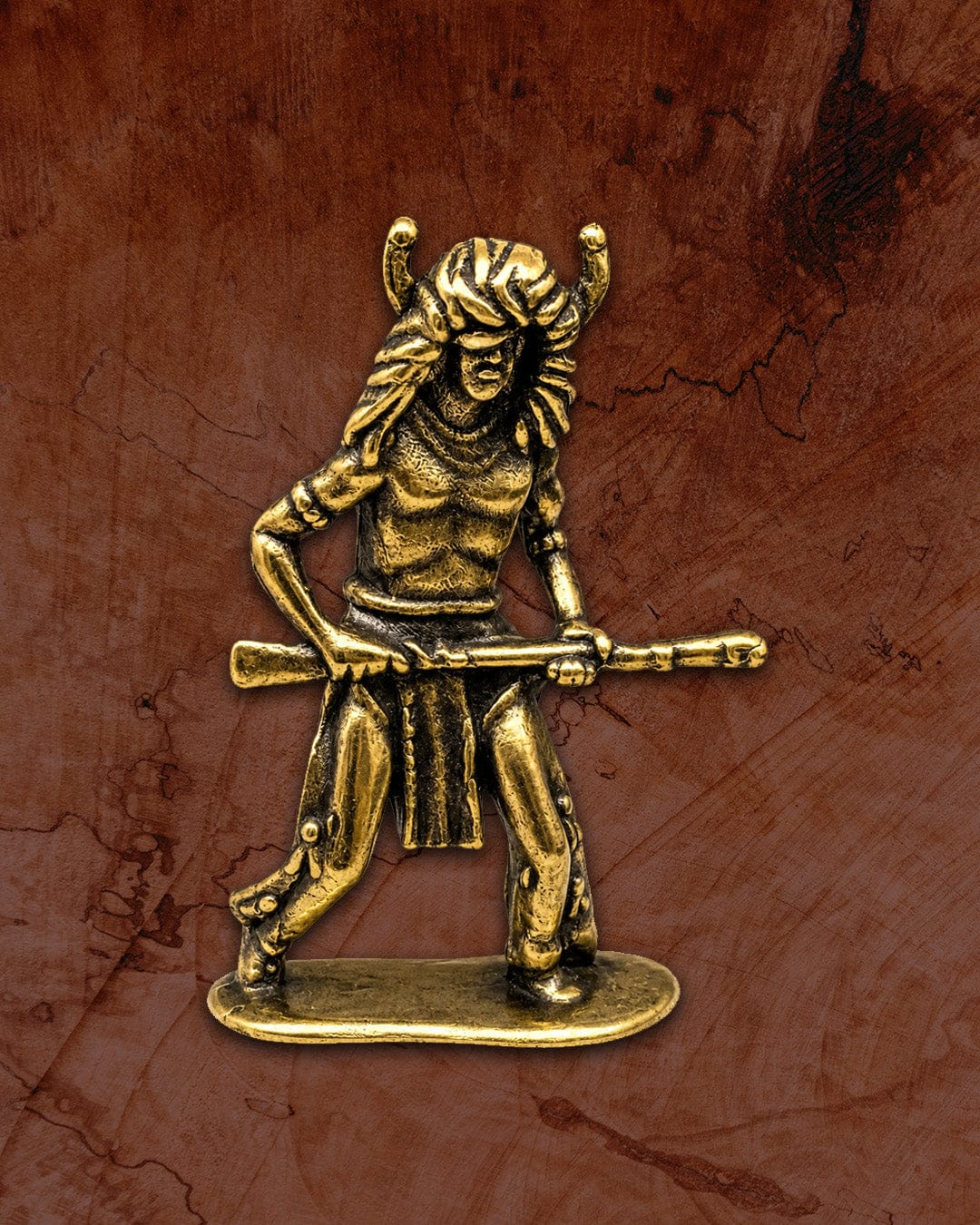 Red Raven Trading Co Brass Mini Figures available in Joshua Tree at JT Trading Post
