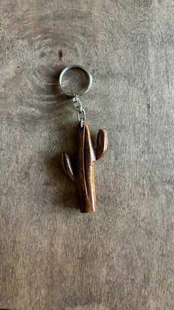 Red Raven Trading Co Ironwood Keychain available in Joshua Tree at JT Trading Post