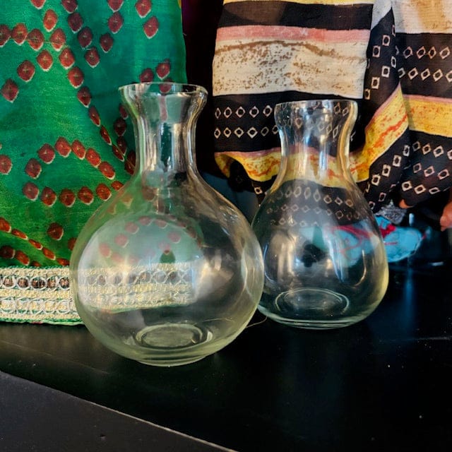 Red Raven Trading Co Mini Glass Vase available in Joshua Tree at JT Trading Post