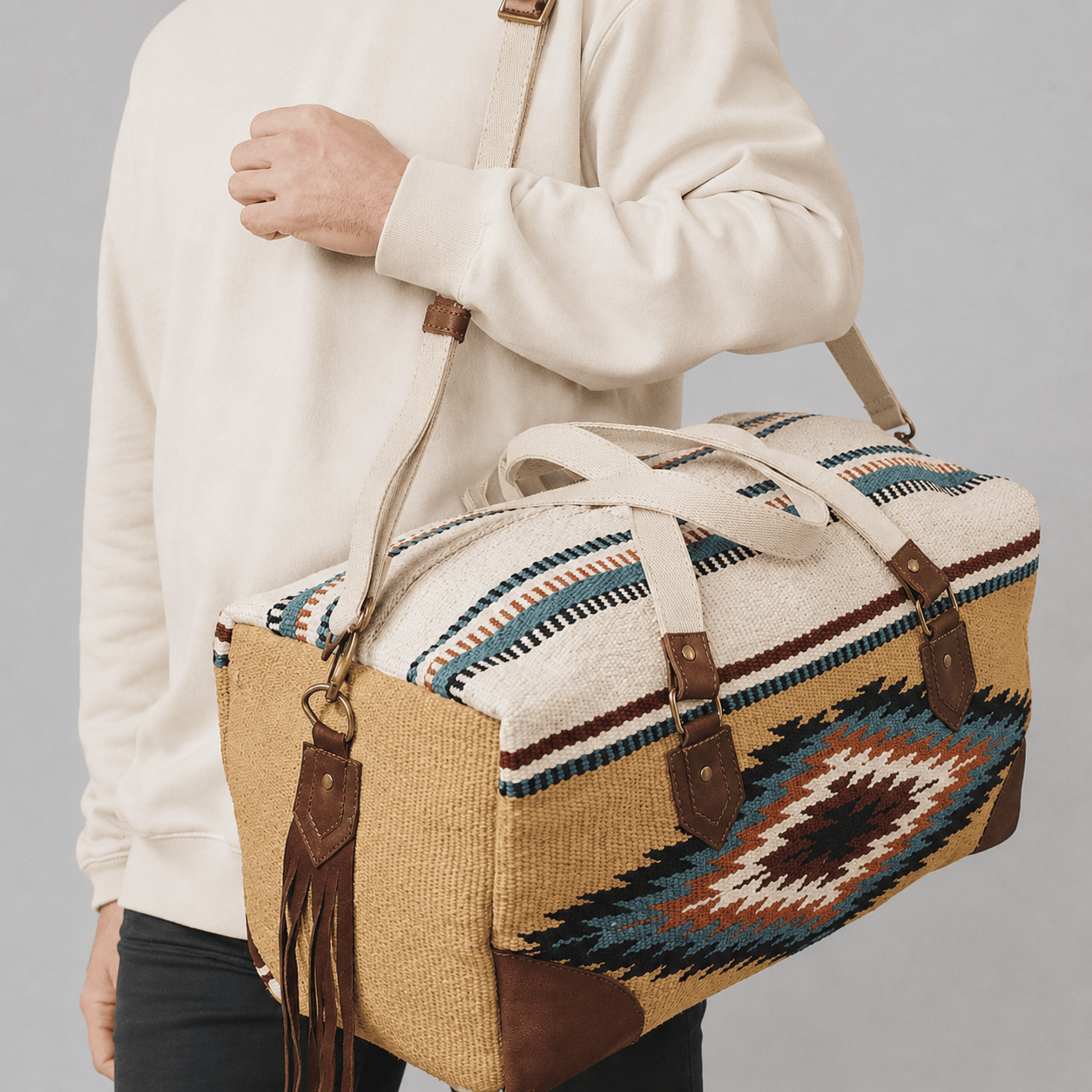 Red Raven Trading Co Weekender Bag available in Joshua Tree at JT Trading Post
