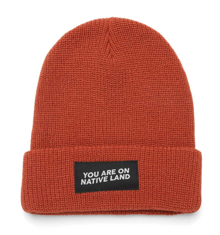 Red Raven Trading Co Native Land Beanie available in Joshua Tree at JT Trading Post