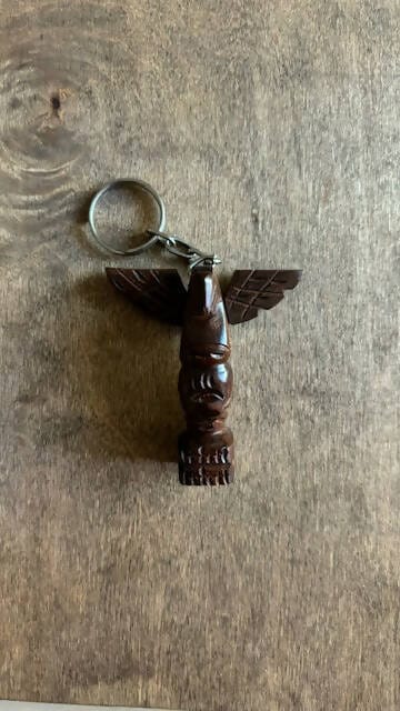 Red Raven Trading Co Ironwood Keychain available in Joshua Tree at JT Trading Post