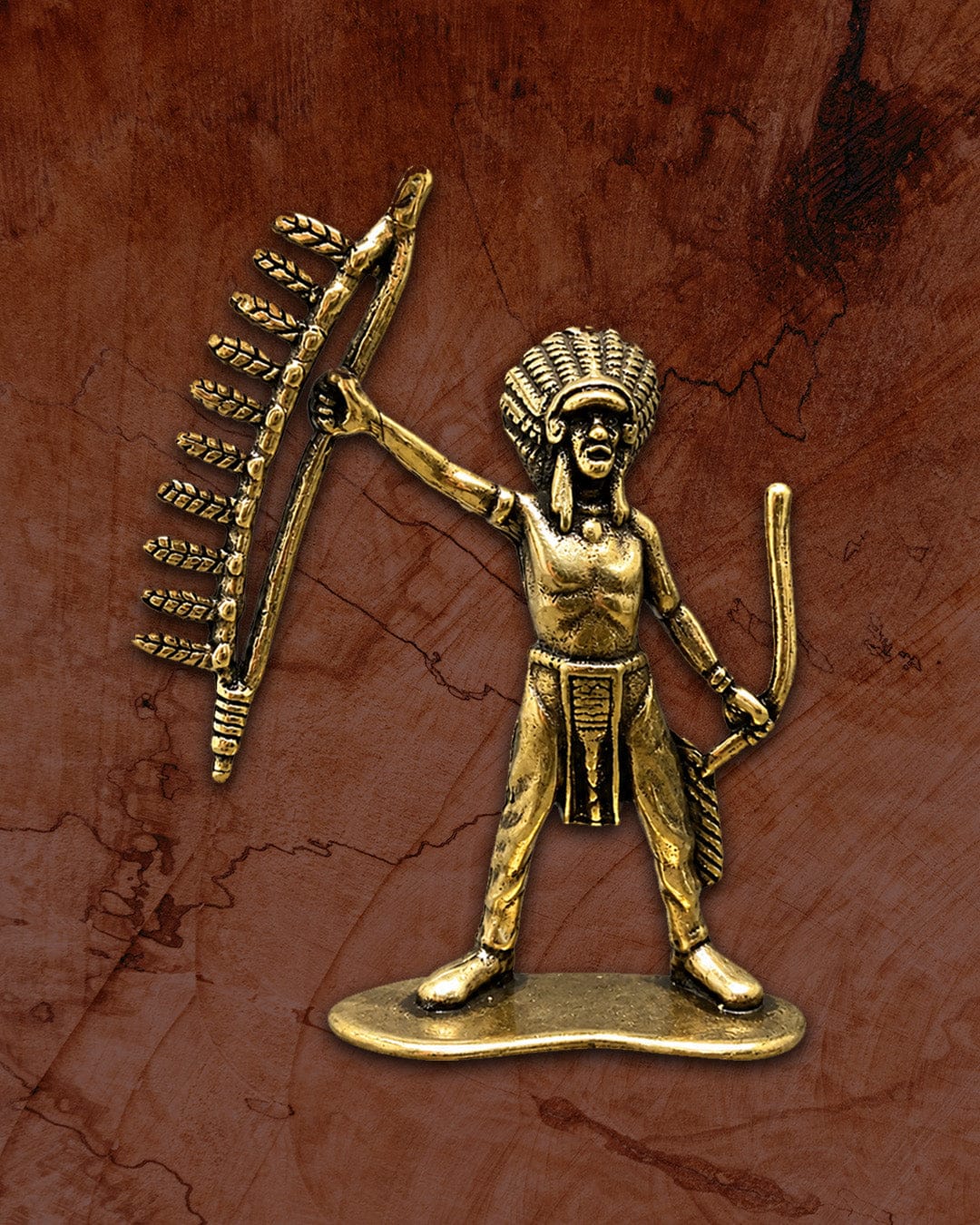 Red Raven Trading Co Brass Mini Figures available in Joshua Tree at JT Trading Post