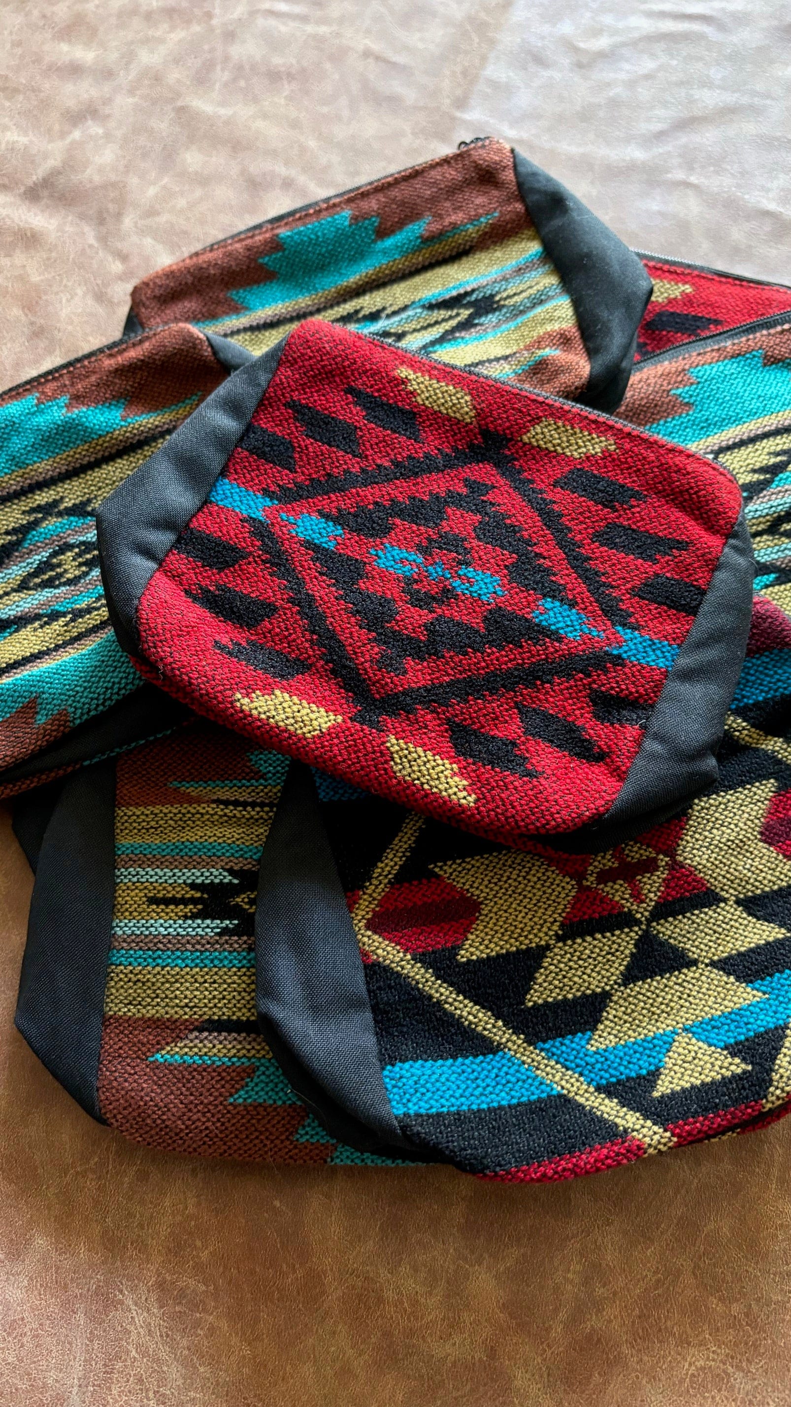 Red Raven Trading Co Woven Coin Purse available in Joshua Tree at JT Trading Post