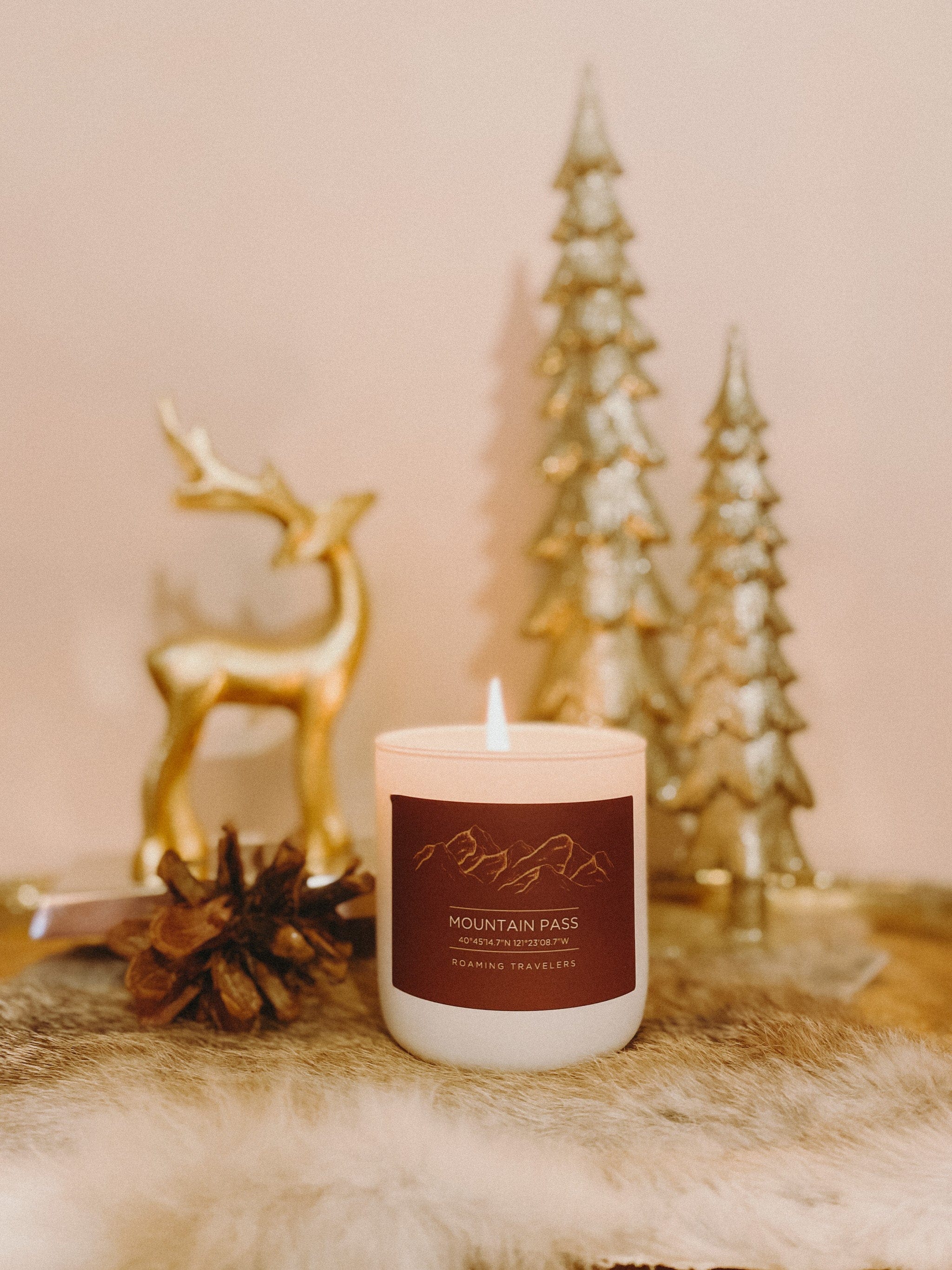 Roaming Travelers Mountain Pass Candle available in Joshua Tree at JT Trading Post