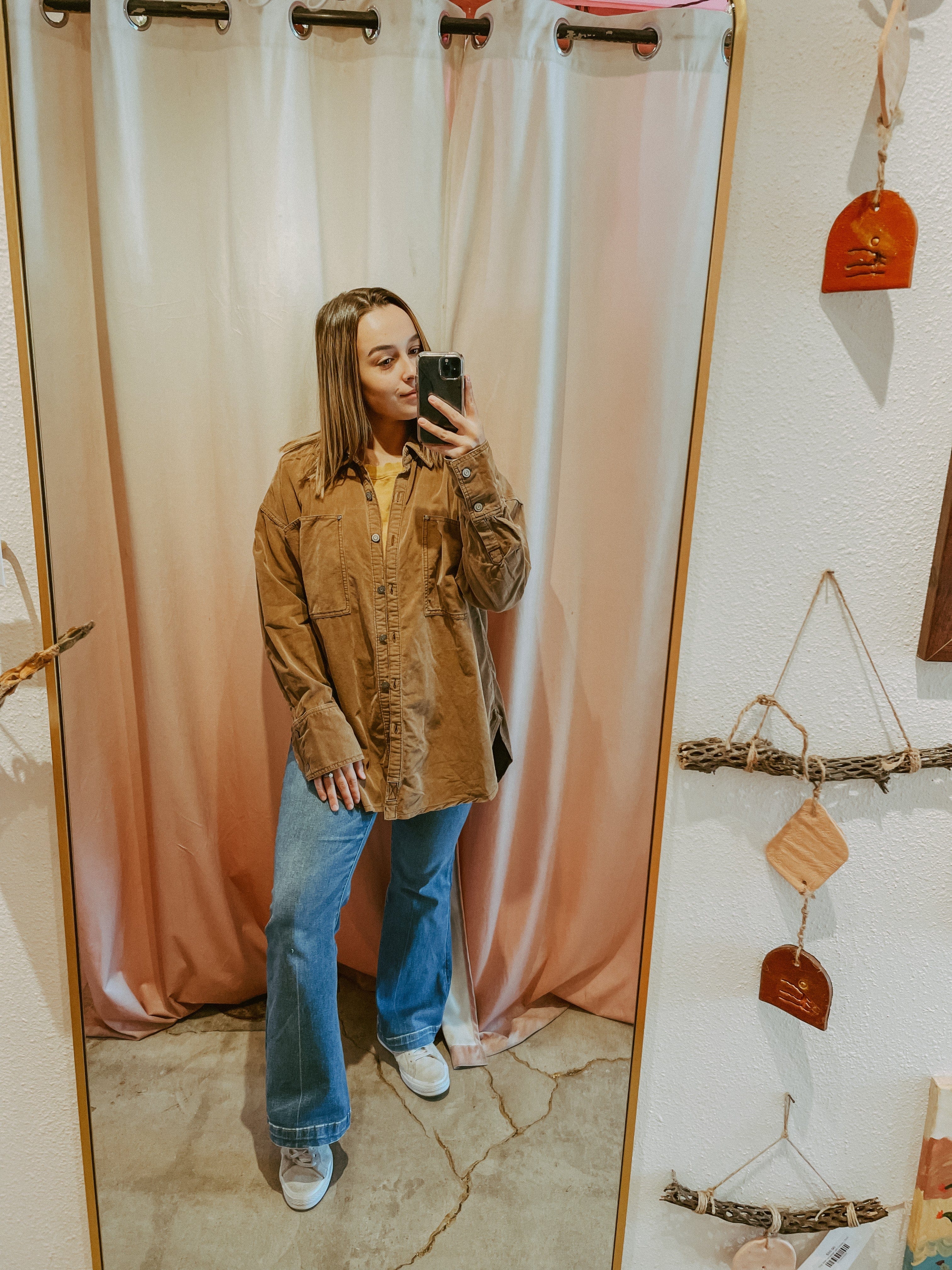 Roaming Travelers Baby Cord Buttondown available in Joshua Tree at JT Trading Post