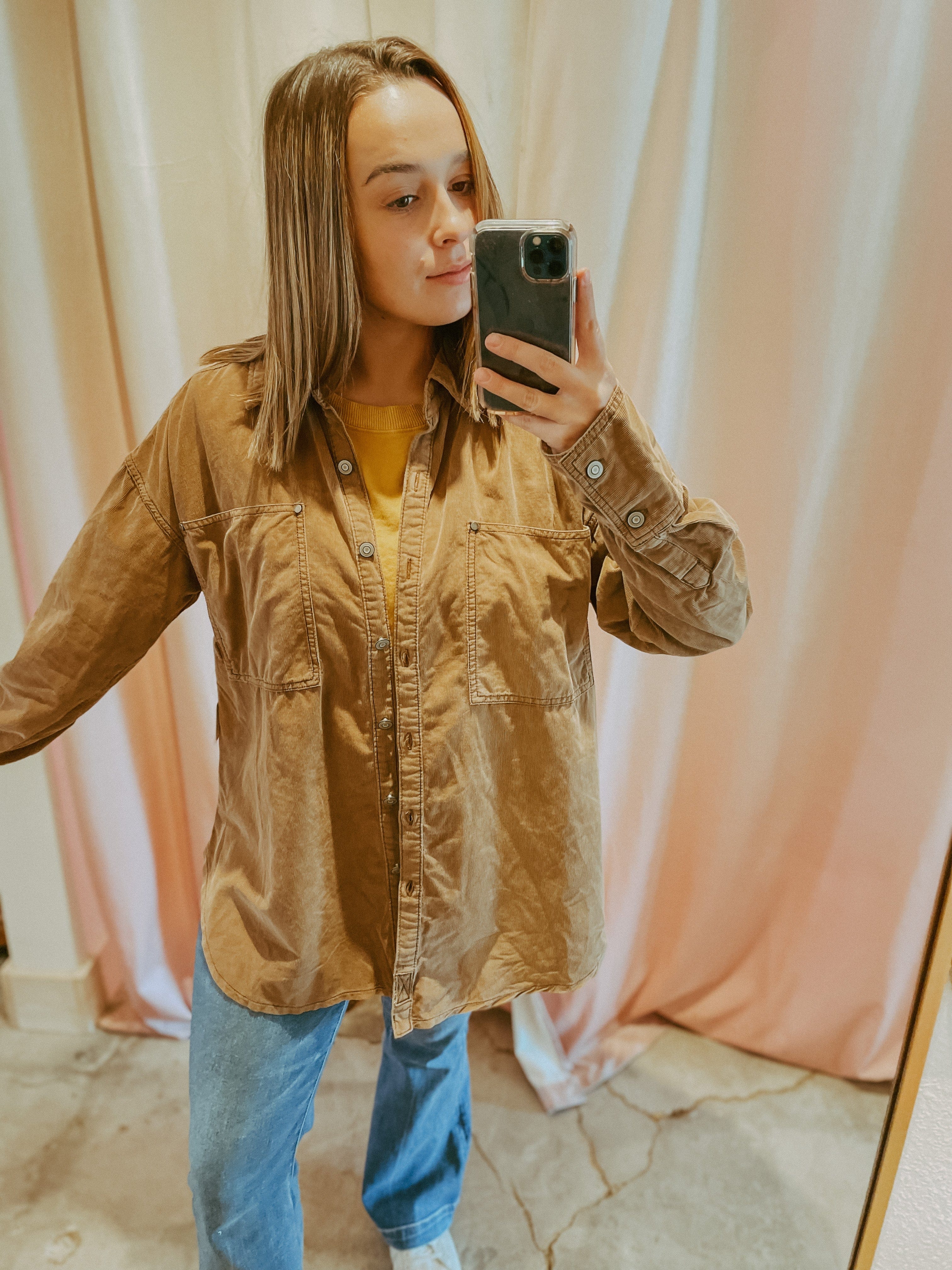 Roaming Travelers Baby Cord Buttondown available in Joshua Tree at JT Trading Post