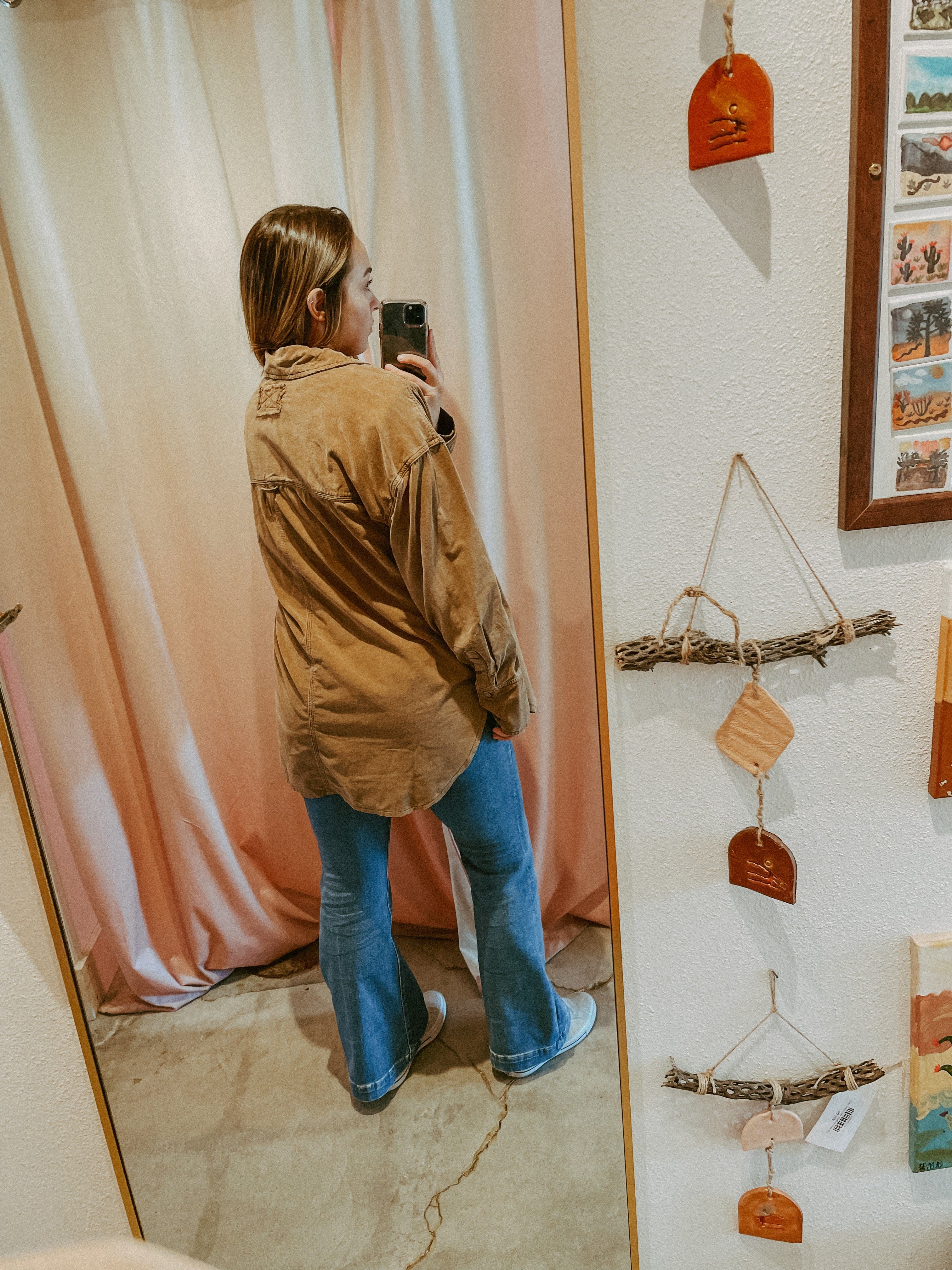 Roaming Travelers Baby Cord Buttondown available in Joshua Tree at JT Trading Post