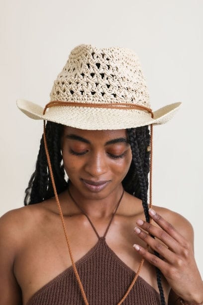 Roaming Travelers Coastal Cowgirl Hat available in Joshua Tree at JT Trading Post