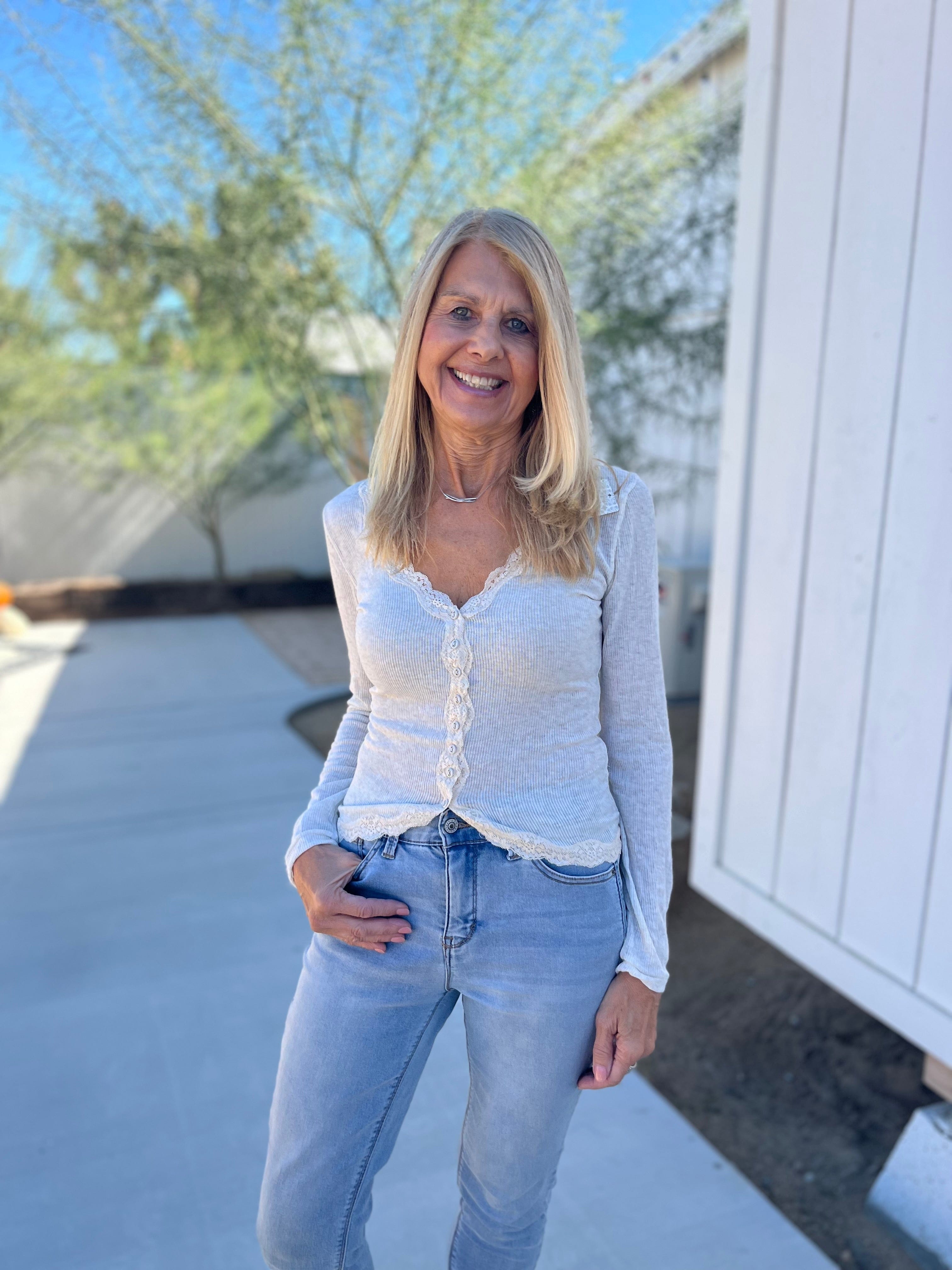 Roaming Travelers Big Love Cardi Shirt available in Joshua Tree at JT Trading Post