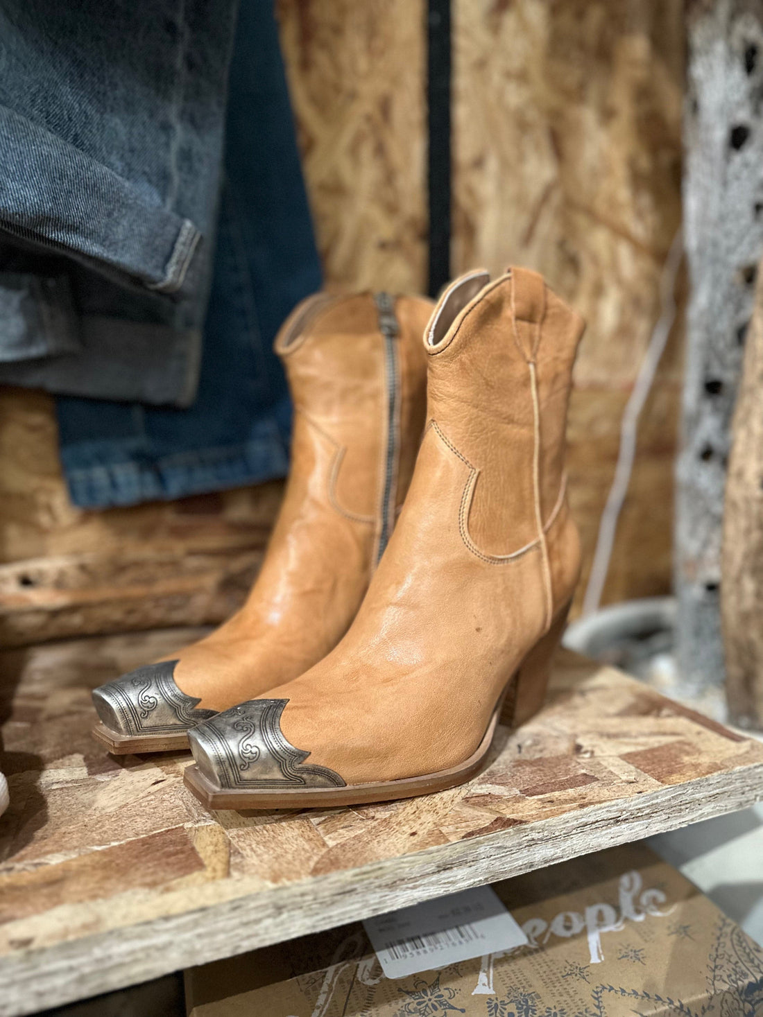 Free People Brayden Western Boot | Camel