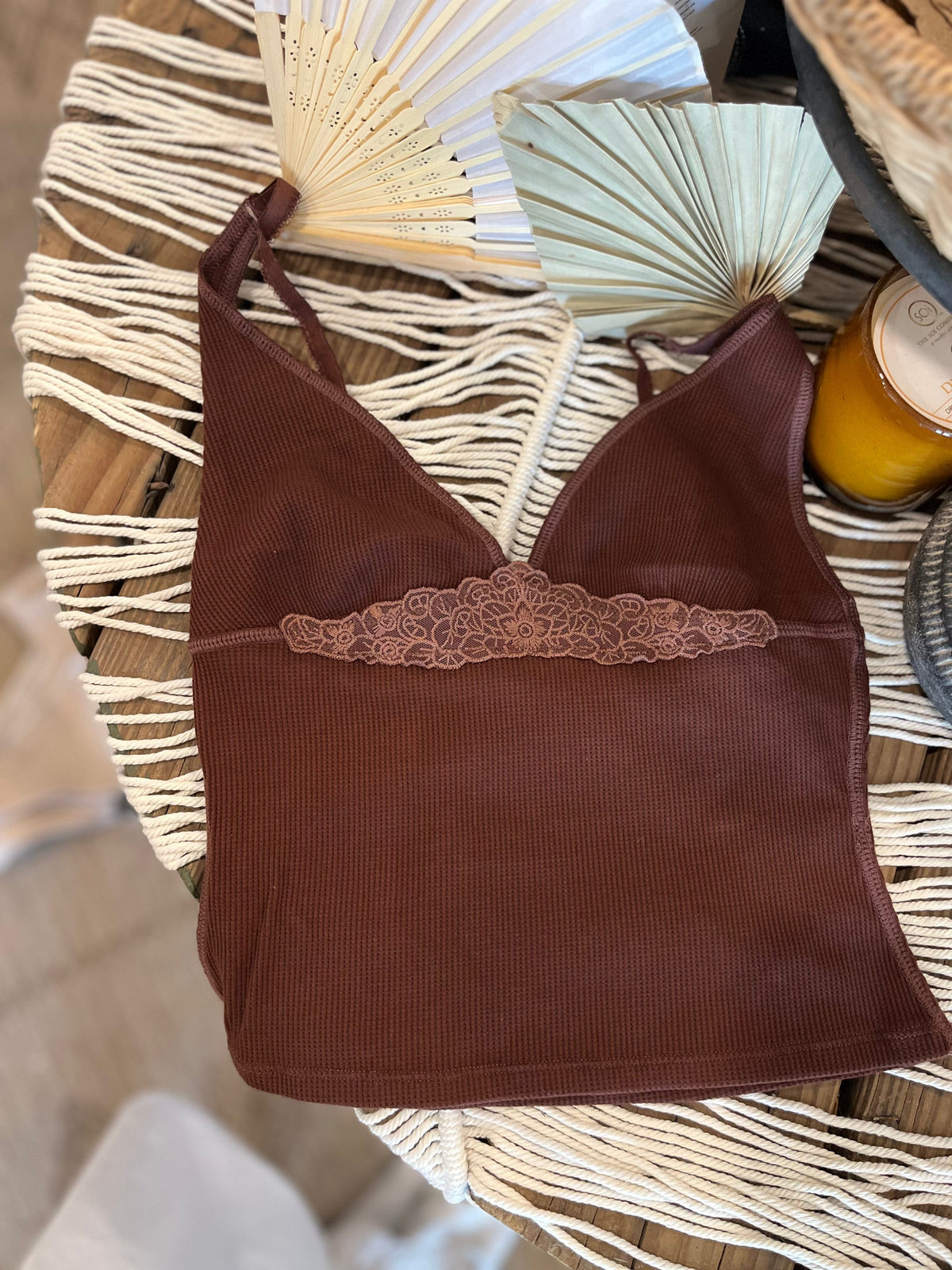 Roaming Travelers Made You Blush Lounge Tank available in Joshua Tree at JT Trading Post