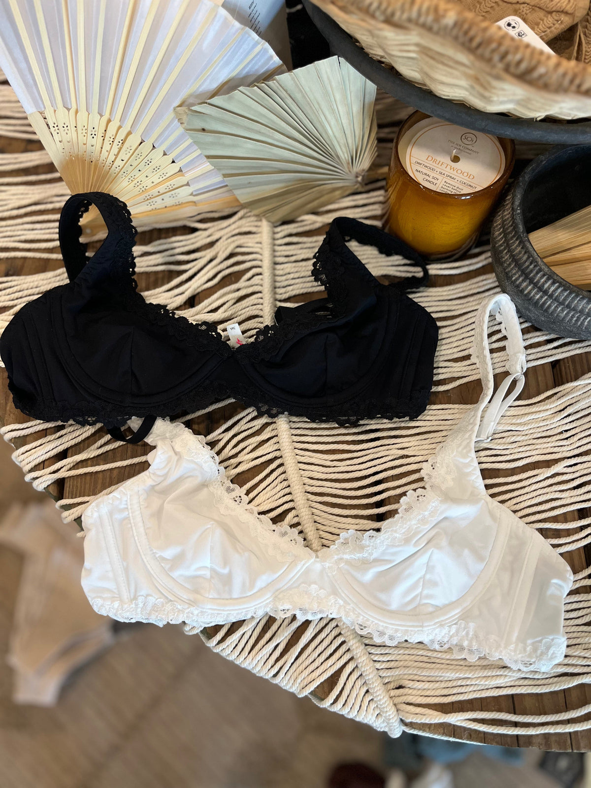 Roaming Travelers Charlie Lace Plunge Underwire Bra available in Joshua Tree at JT Trading Post