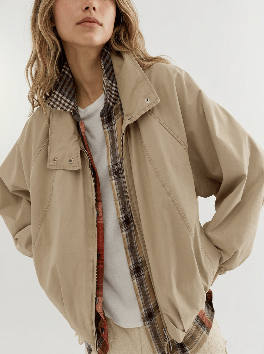 Roaming Travelers Chelsea Jacket | Oatmeal available in Joshua Tree at JT Trading Post