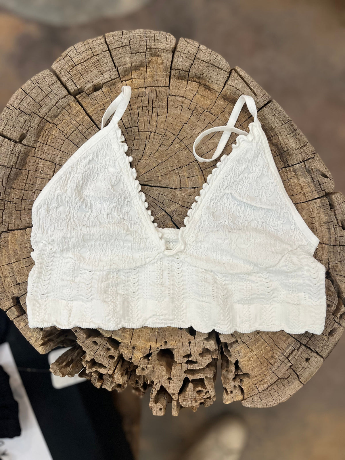 Free People Shirts & Tops Clean Ivory / XS/S Heirloom Seamless Bralett