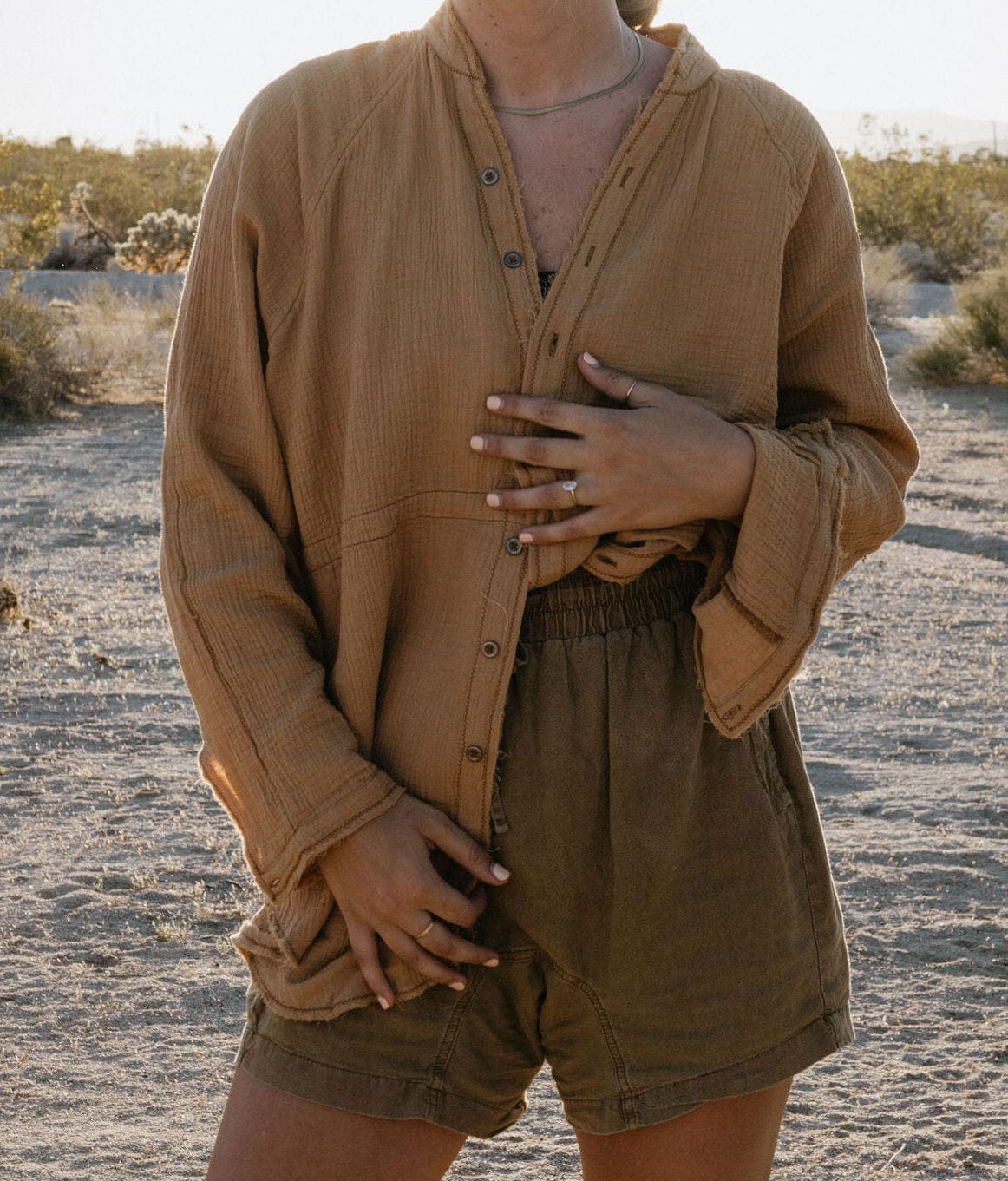 Roaming Travelers Daydream Buttondown available in Joshua Tree at JT Trading Post