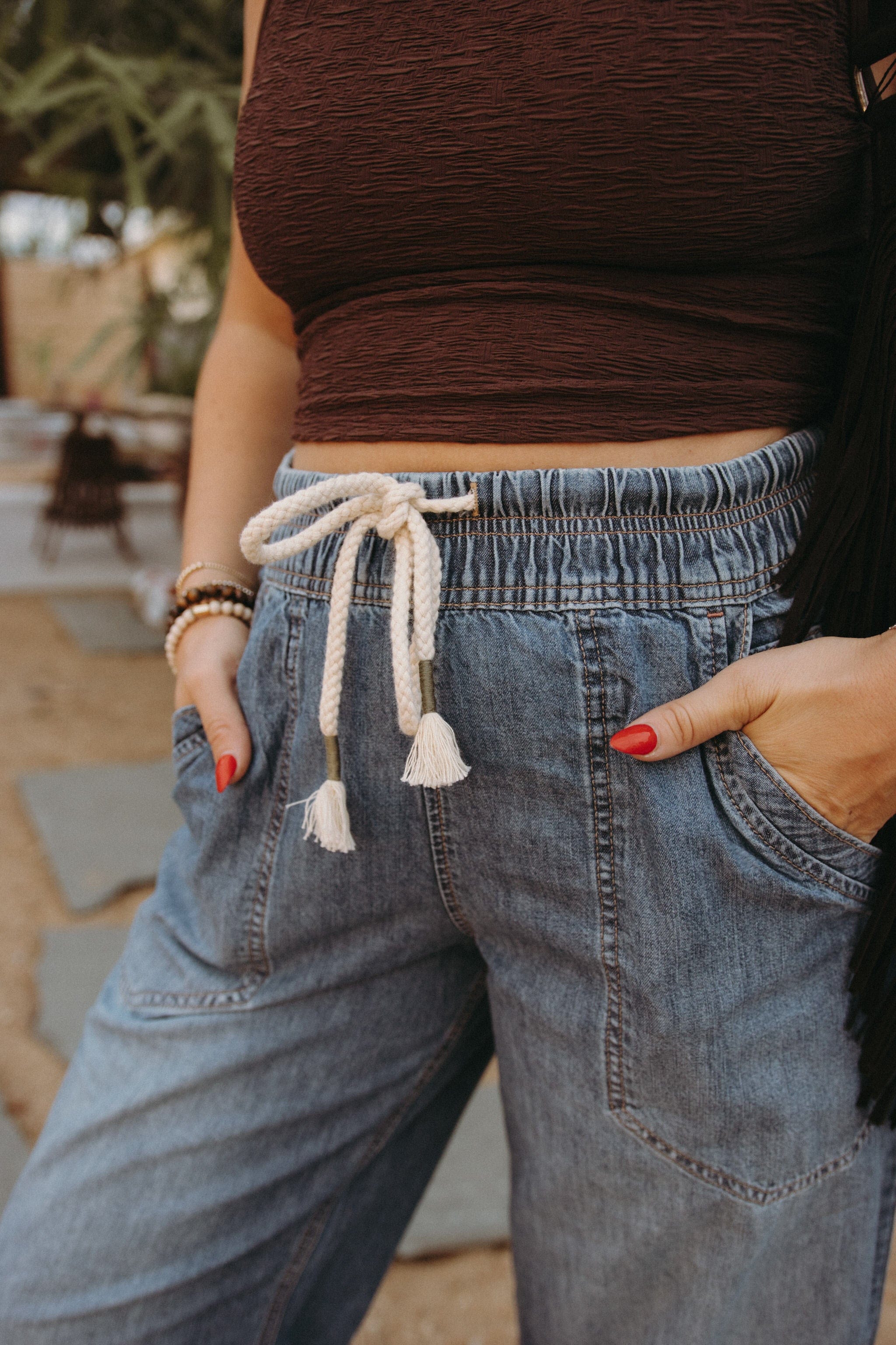 Free People Jeans Easy Peasy Pull-On Jeans | No Problem
