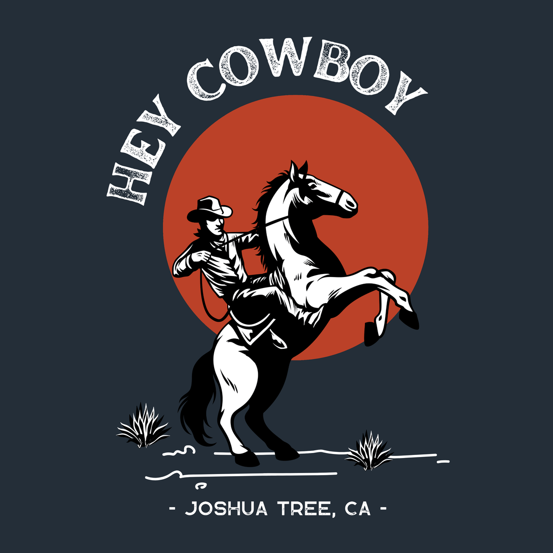 InkTrendz Sweatshirts Hey Cowboy Sweatshirt