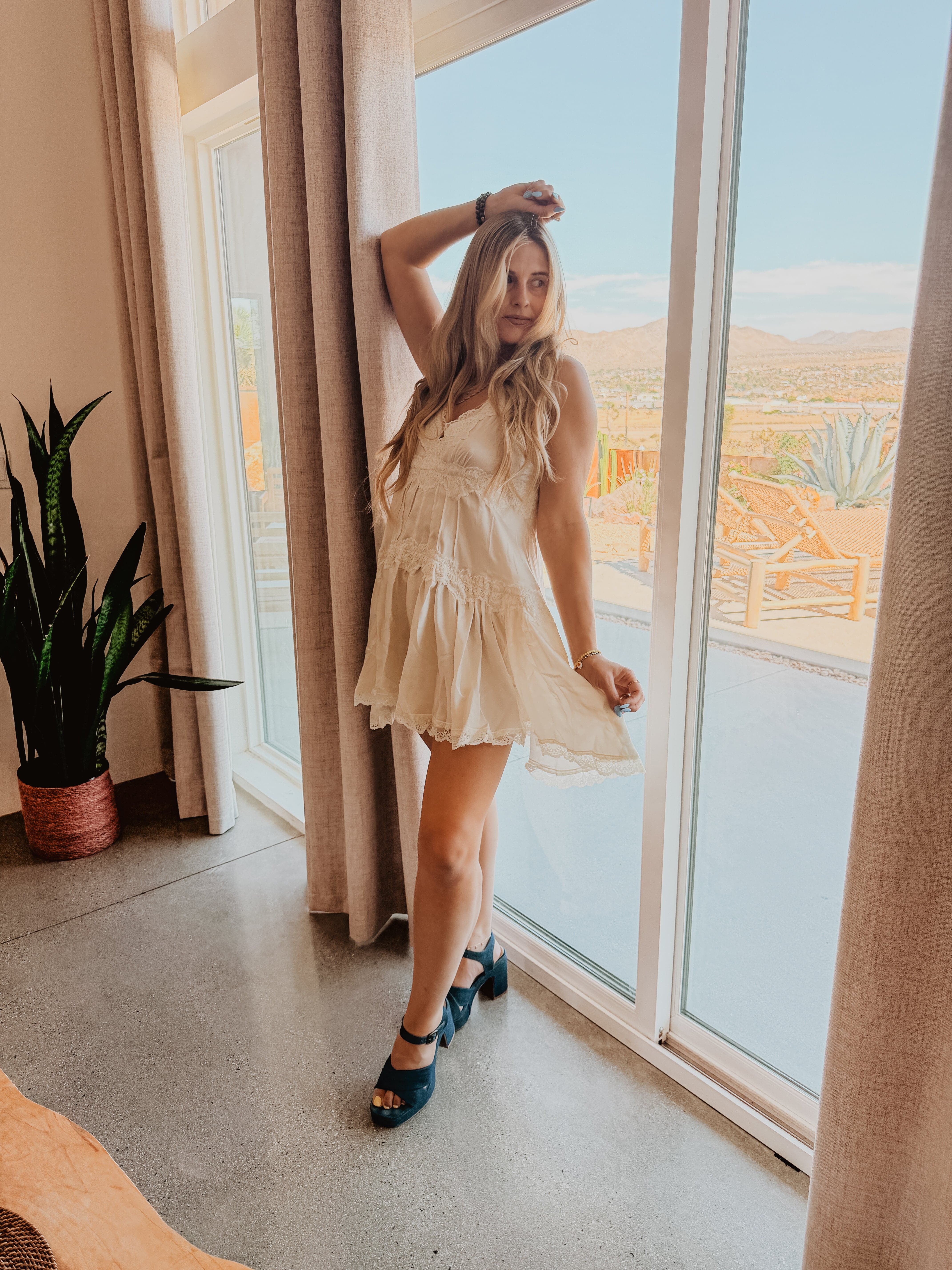 Roaming Travelers In This Groove Mini Slip available in Joshua Tree at JT Trading Post