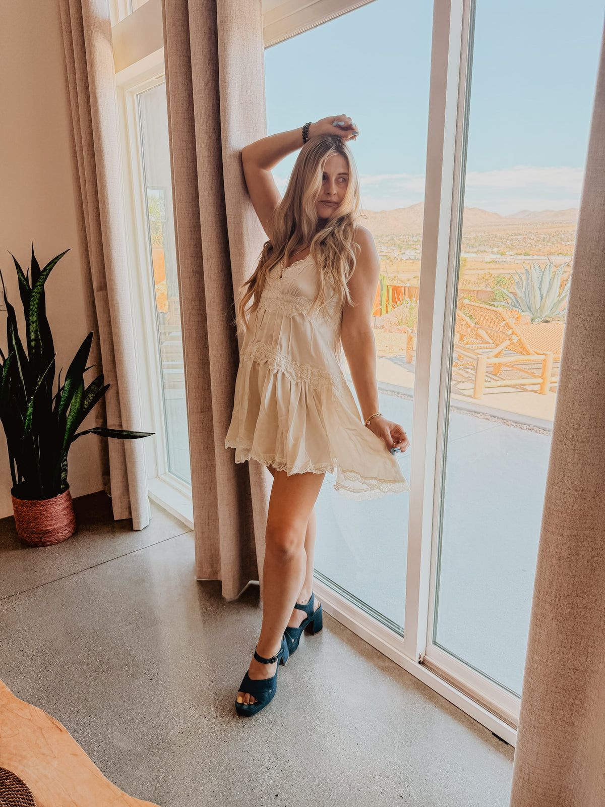 Roaming Travelers In This Groove Mini Slip available in Joshua Tree at JT Trading Post