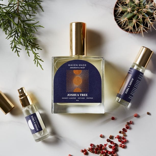 Roaming Travelers Joshua Tree Fragrance Mist available in Joshua Tree at JT Trading Post