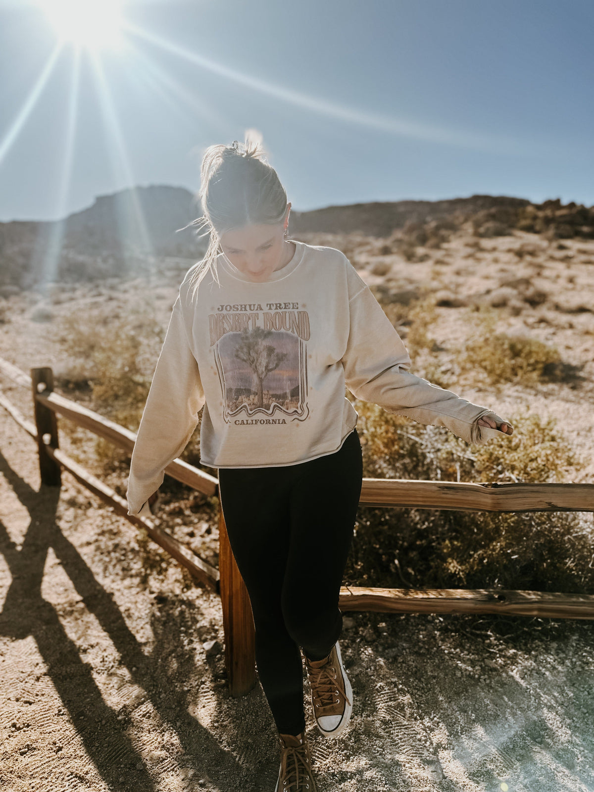 Girl Dangerous Sweatshirts Joshua Tree Tour Crop