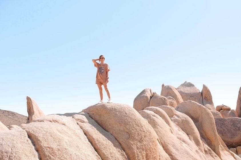 Roaming Travelers Joshua Tree Tour Shirt available in Joshua Tree at JT Trading Post