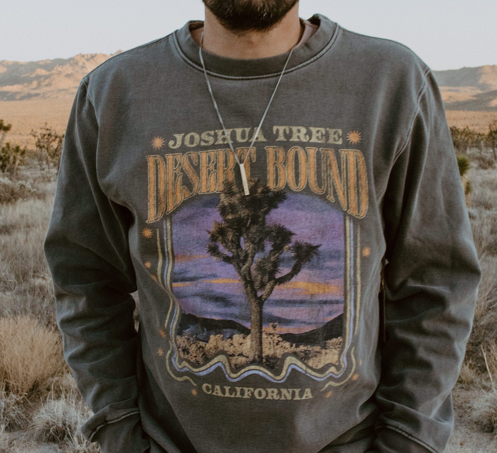 Roaming Travelers Joshua Tree Tour Sweatshirt available in Joshua Tree at JT Trading Post
