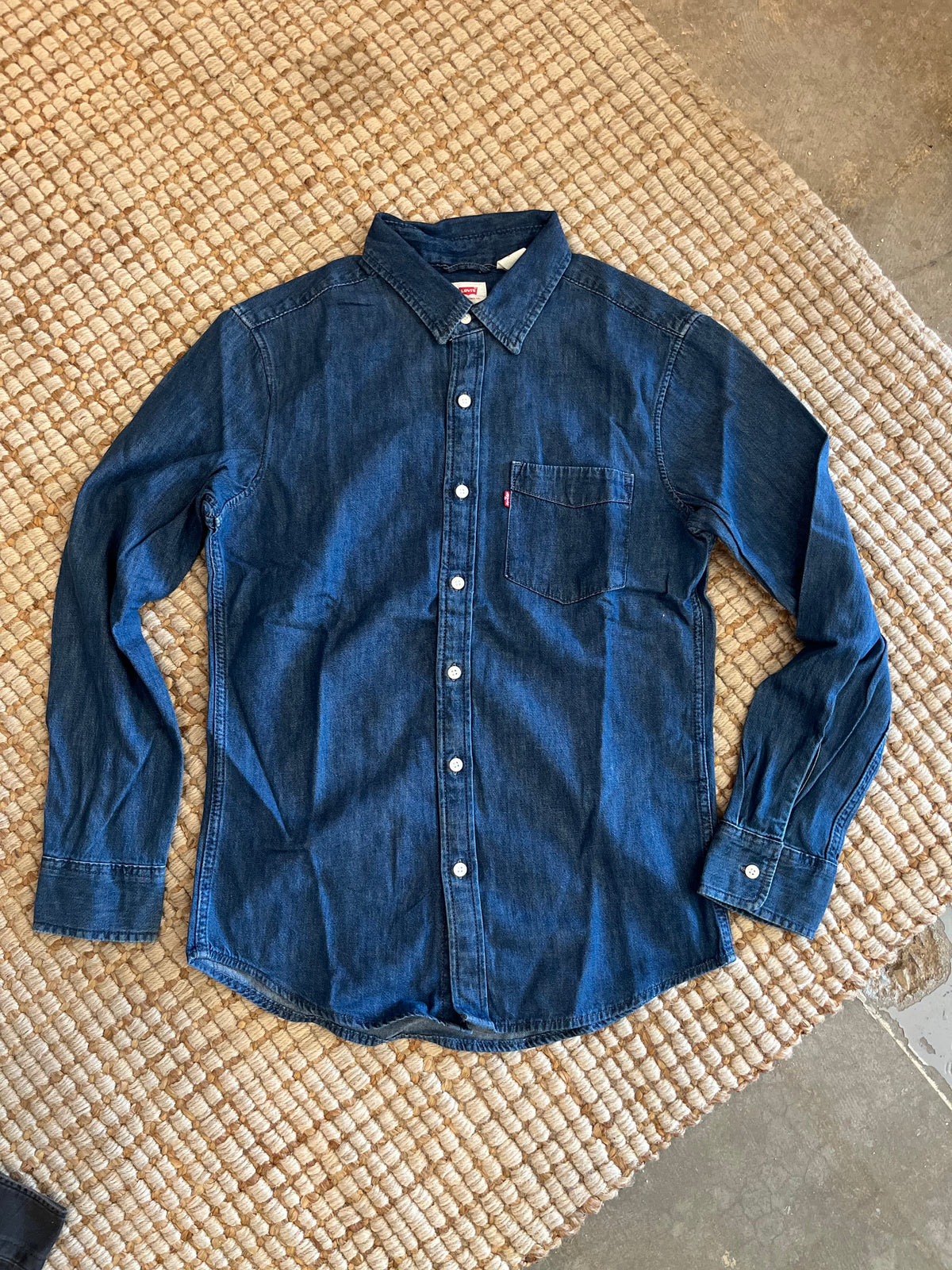 Roaming Travelers Levi's | Men's Classic Denim Shirt | Medium Wash available in Joshua Tree at JT Trading Post