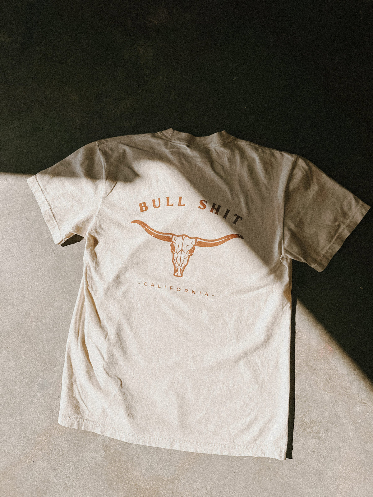 InkTrendz Graphic Shirt Longhorn Bull Shirt