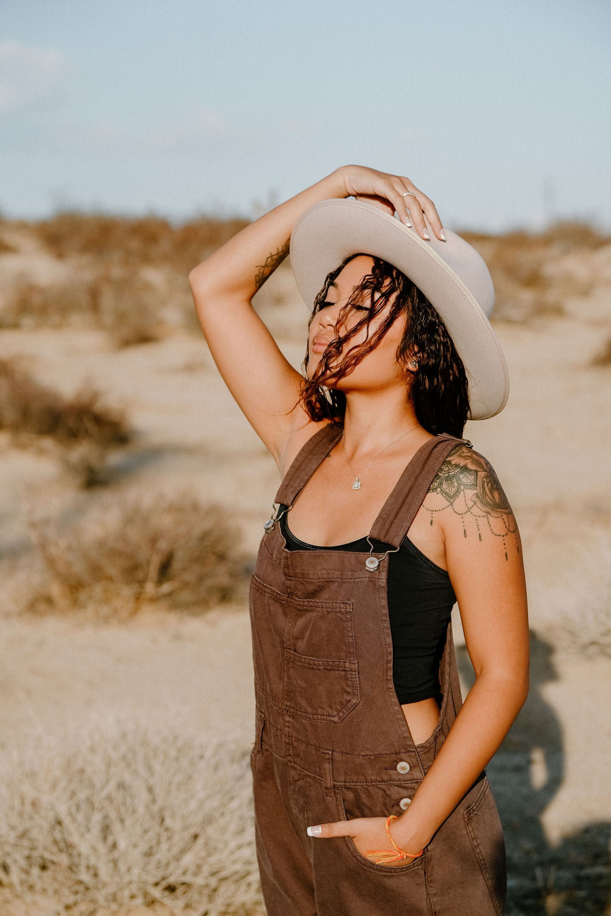 Roaming Travelers Ziggy Denim Overall available in Joshua Tree at JT Trading Post