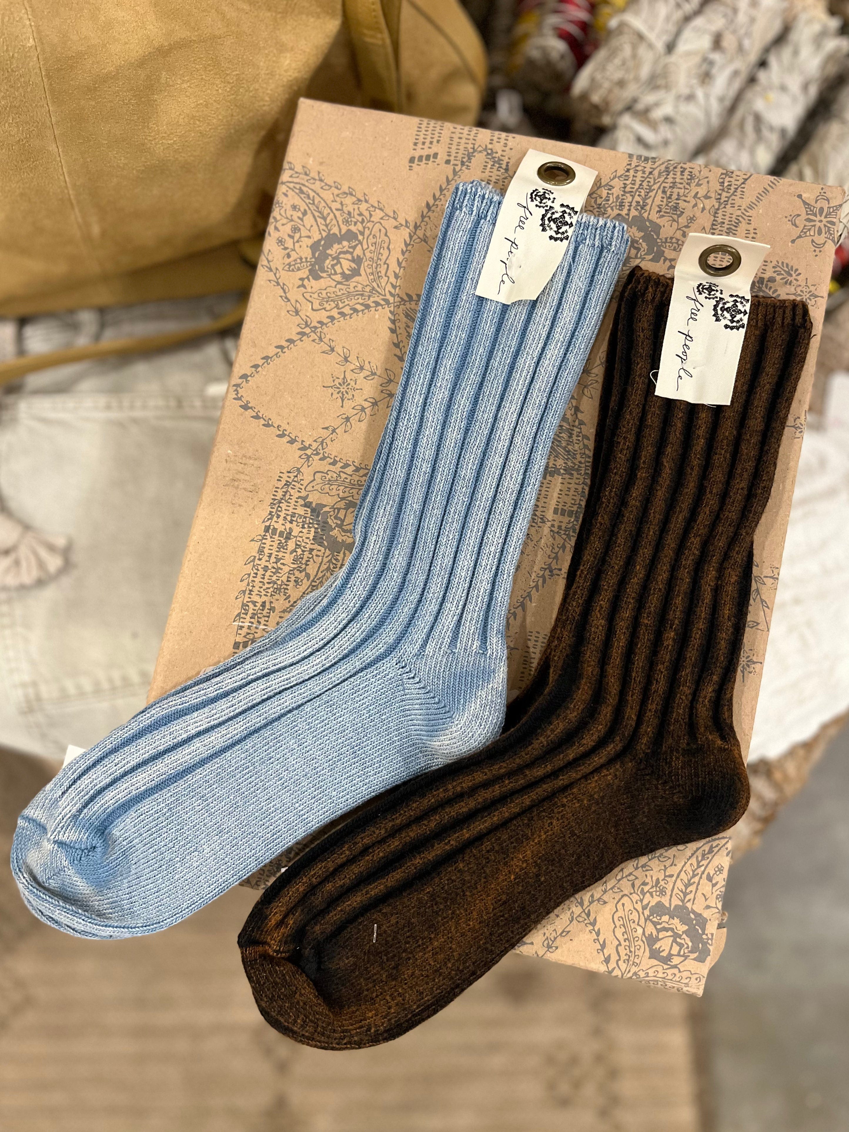Roaming Travelers Overdyed Trouser Socks available in Joshua Tree at JT Trading Post