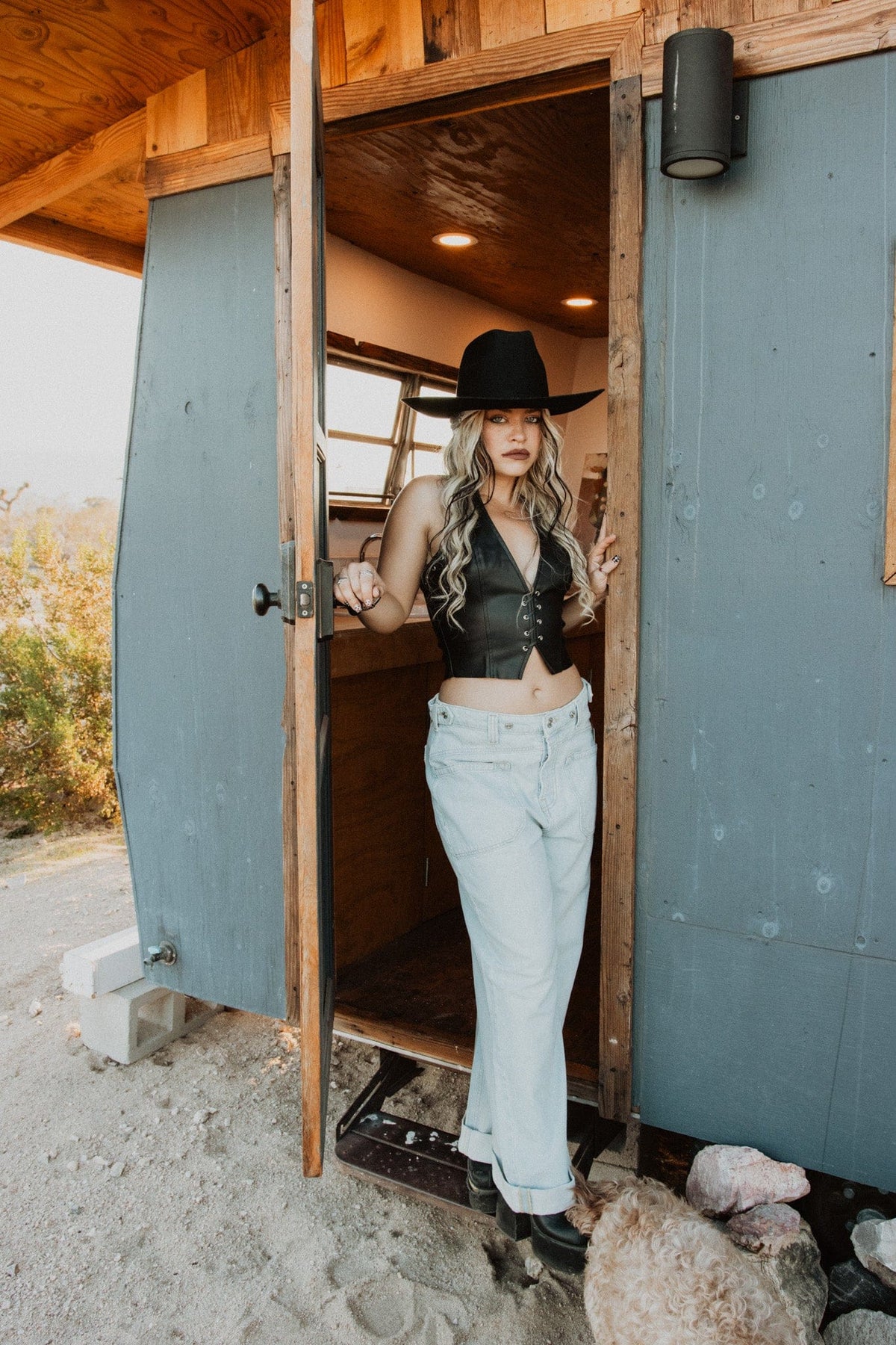 Roaming Travelers Palmer Cuffed Jean available in Joshua Tree at JT Trading Post